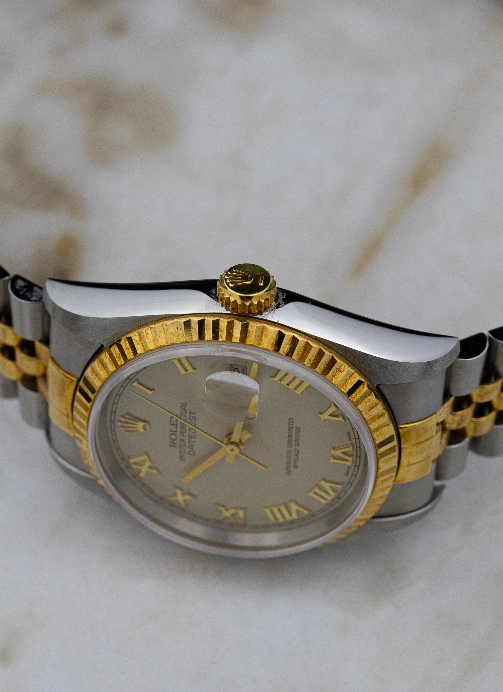 1995 Rolex Datejust Ref. 16233 Pyramid Dial