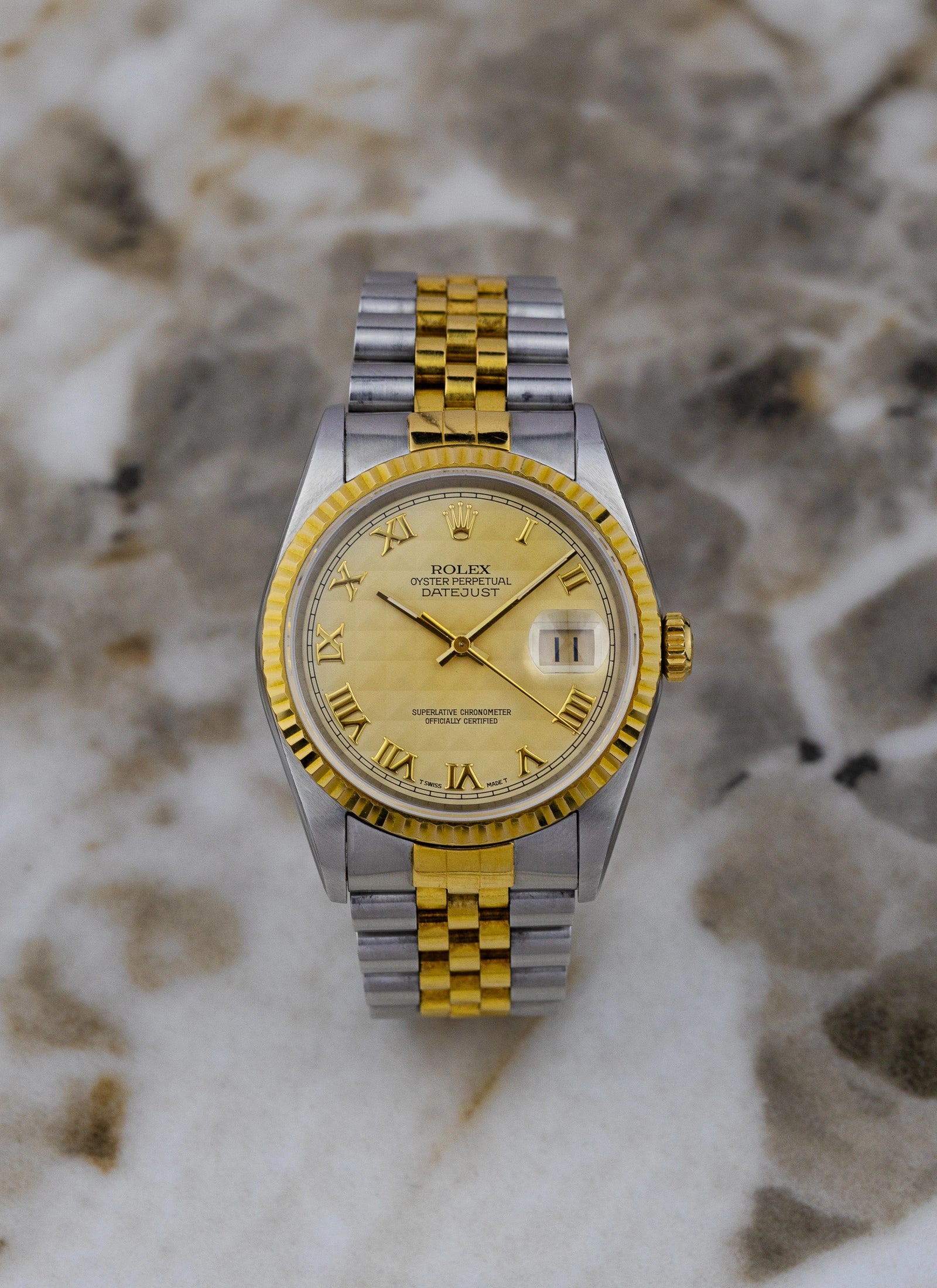 1994 Rolex Datejust Ref. 16233 Tropical Pyramid Dial