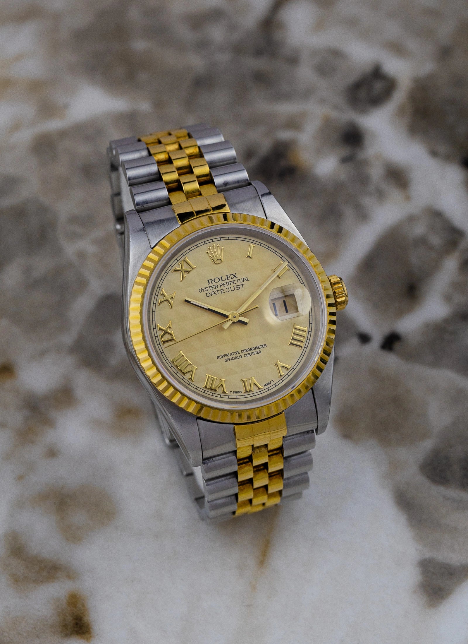 1994 Rolex Datejust Ref. 16233 Tropical Pyramid Dial