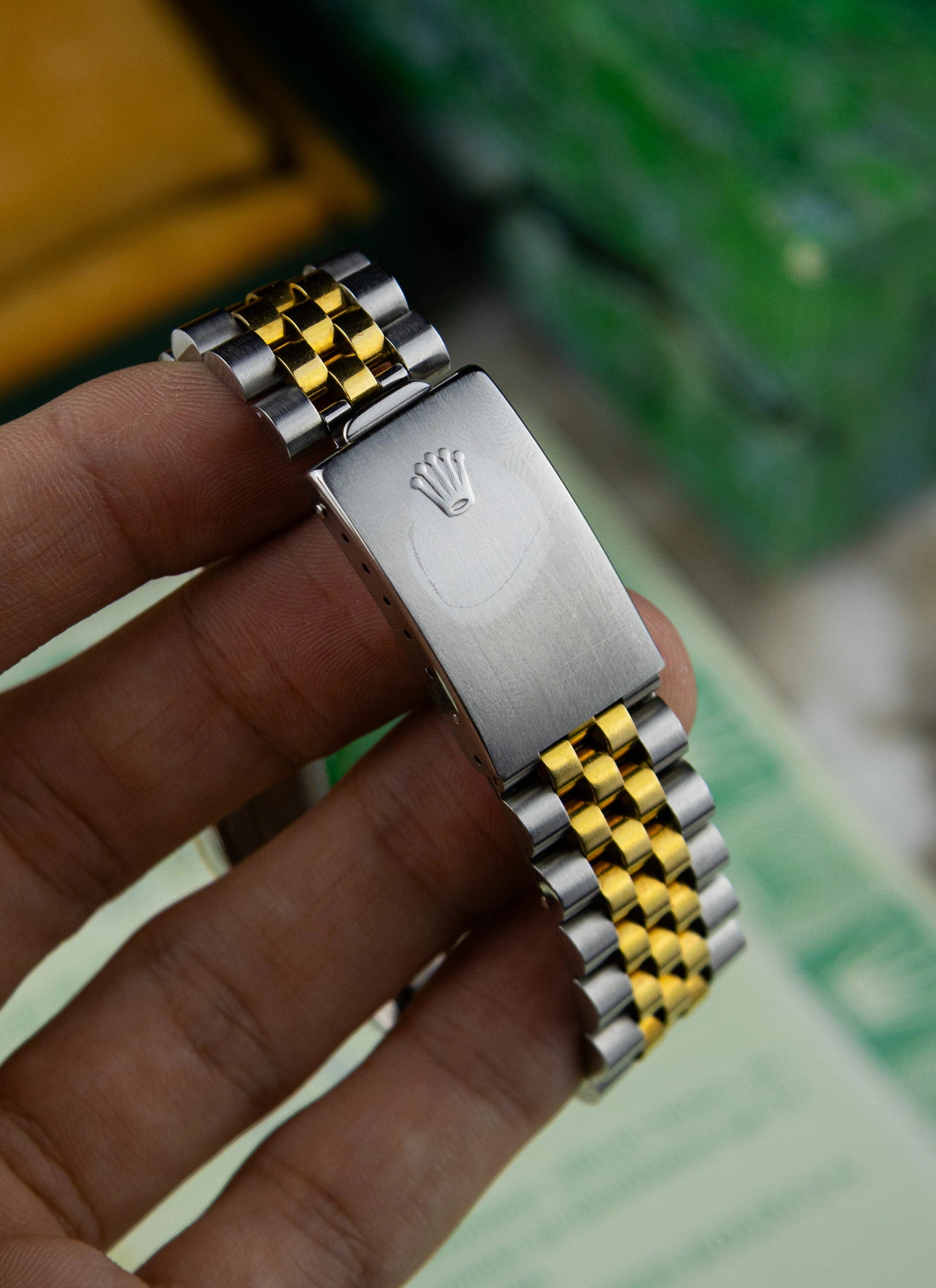1994 Rolex Datejust Ref. 16233 Tropical Pyramid Dial