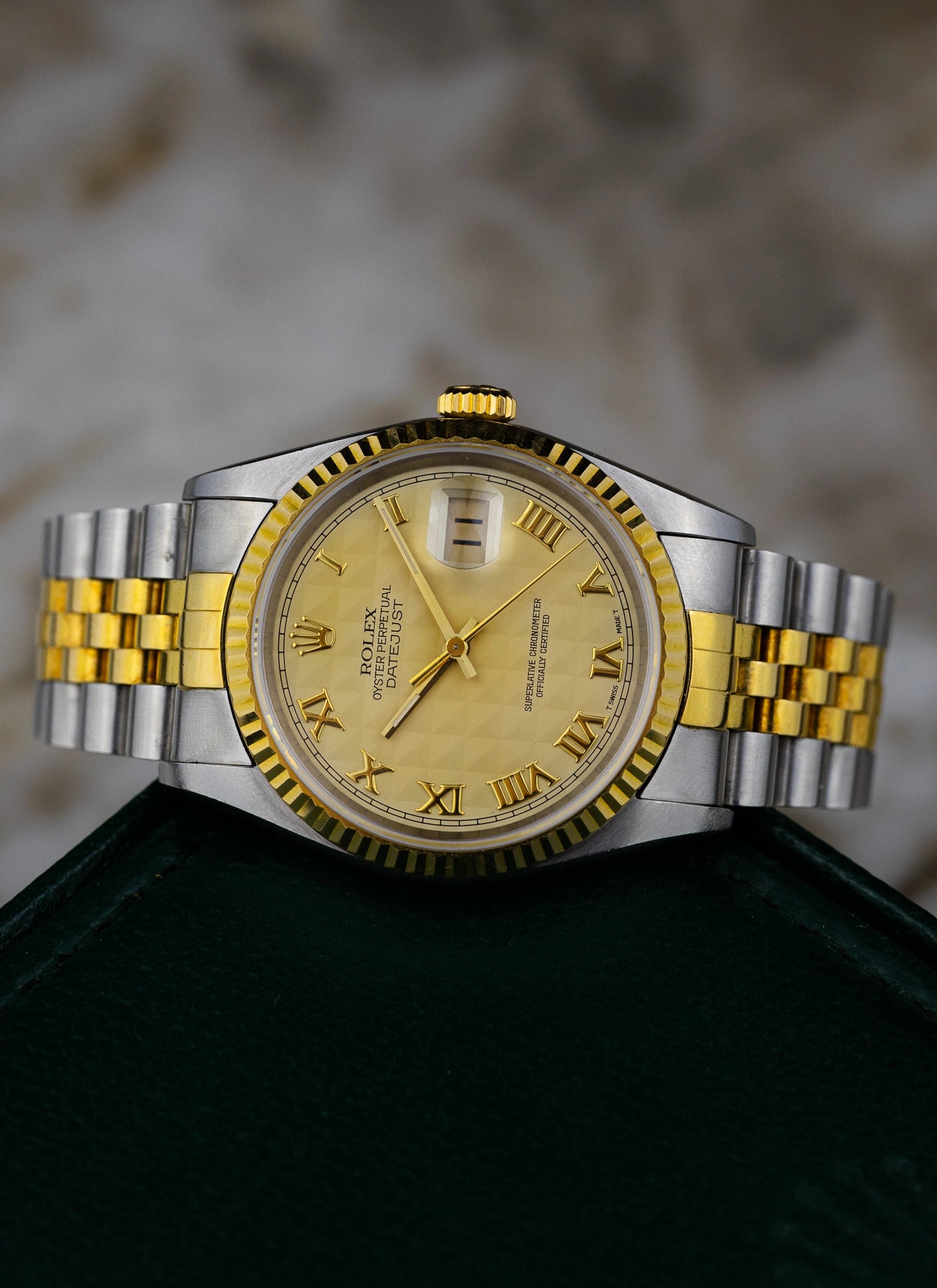 1994 Rolex Datejust Ref. 16233 Tropical Pyramid Dial