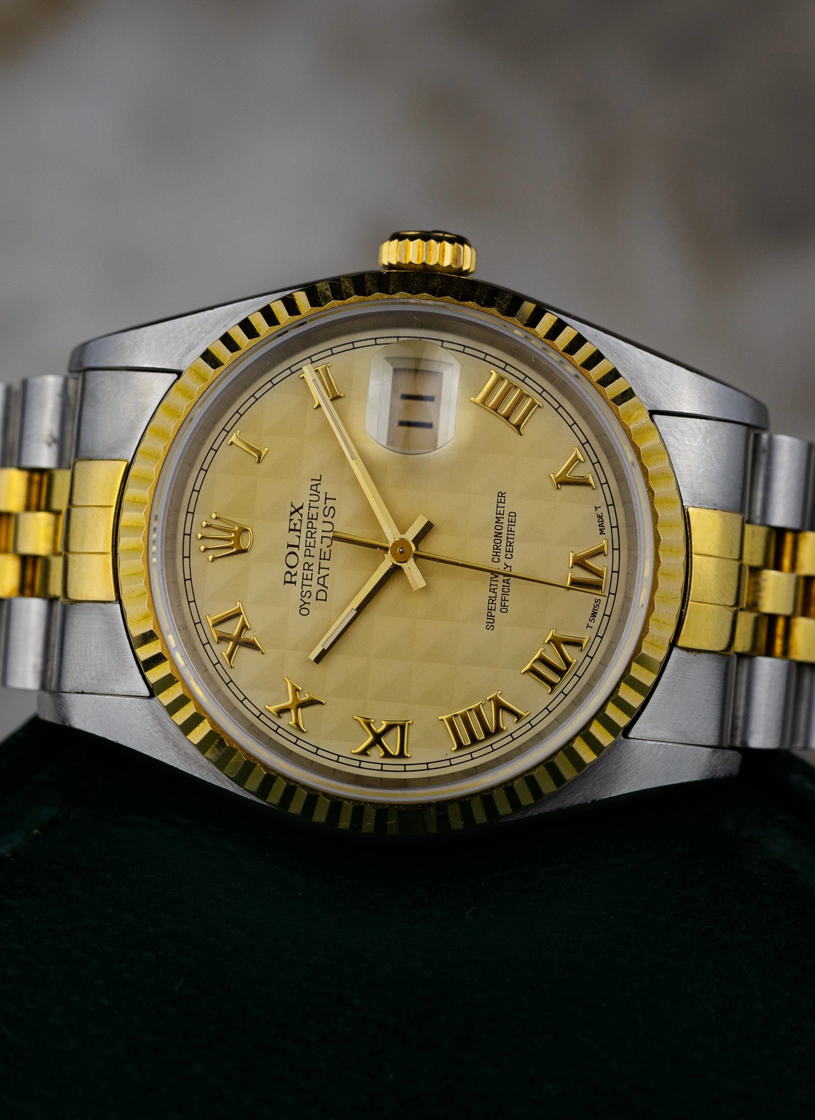 1994 Rolex Datejust Ref. 16233 Tropical Pyramid Dial
