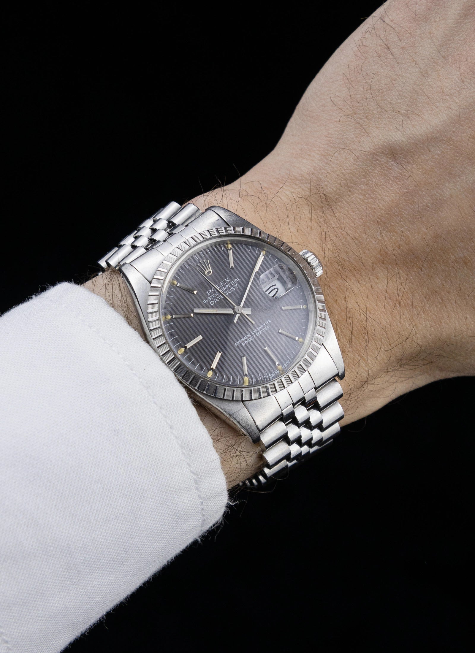 1984 Rolex Datejust 16030 Tapestry Dial Box