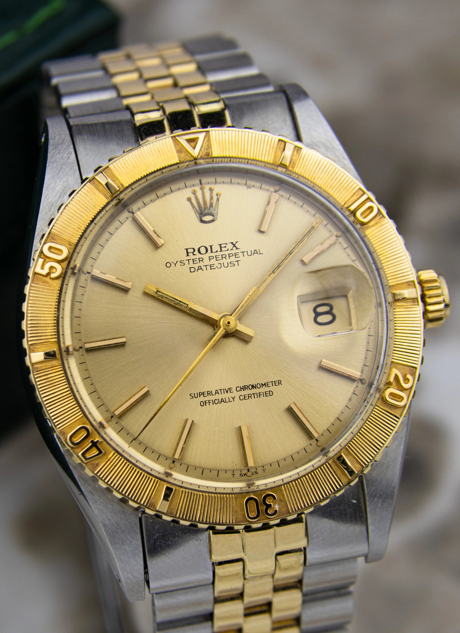 1971 Rolex Datejust 1625 Turn-o-graph "Thunderbird"