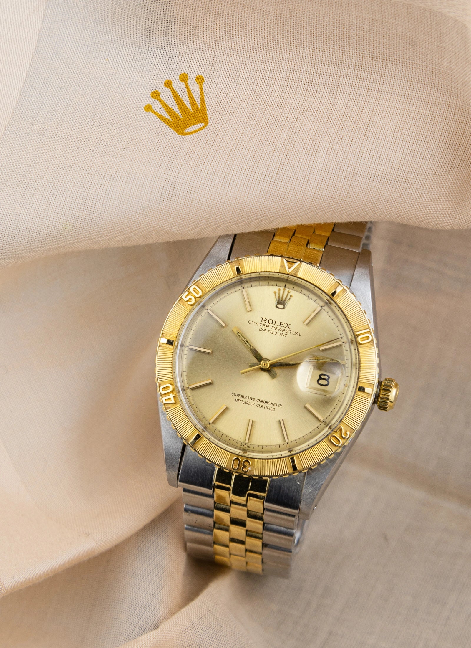 1971 Rolex Datejust 1625 Turn-o-graph "Thunderbird"