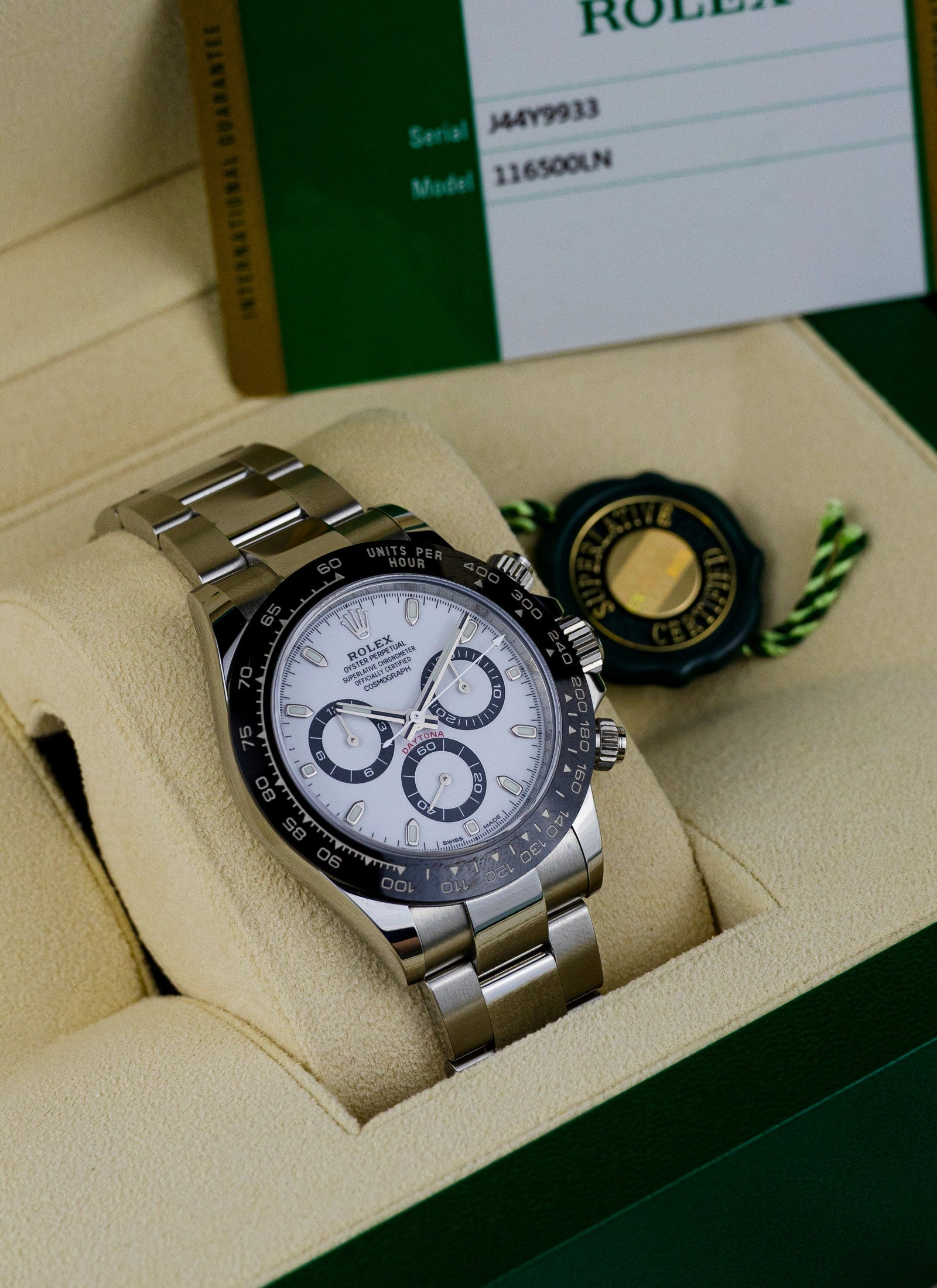 2019 Rolex Daytona Panda Ref. 116500LN