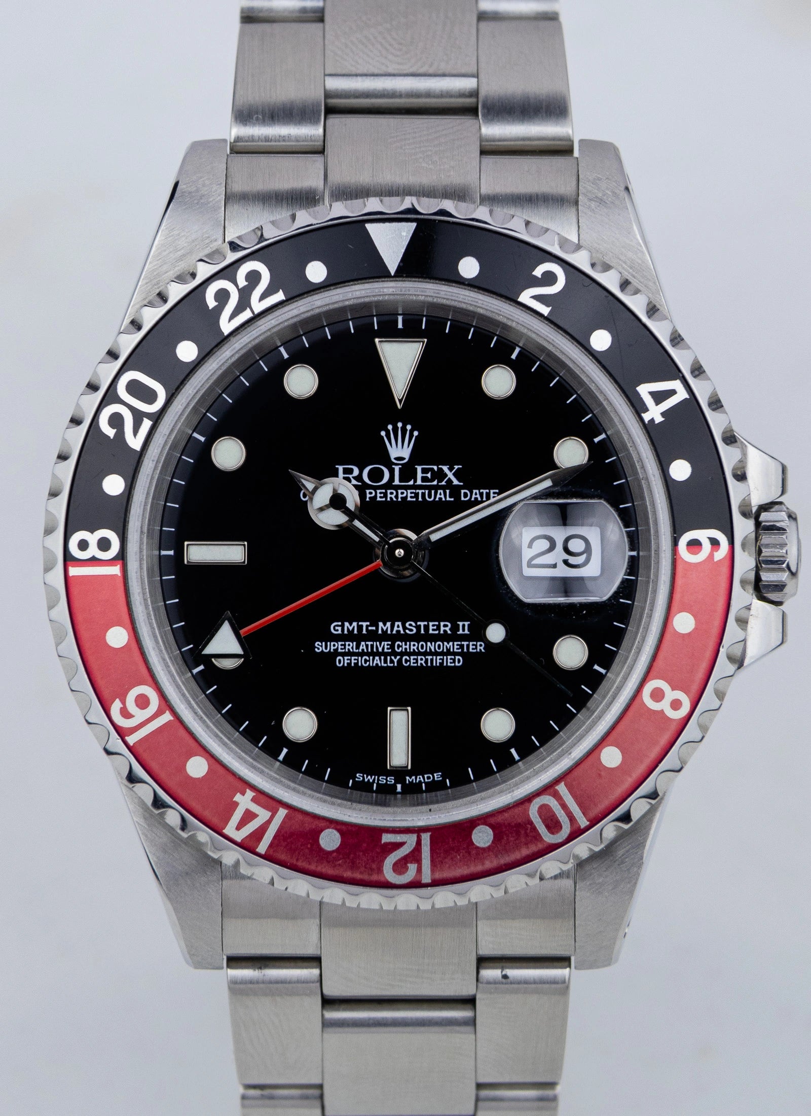 2000 Rolex GMT-Master II 16710 Coke