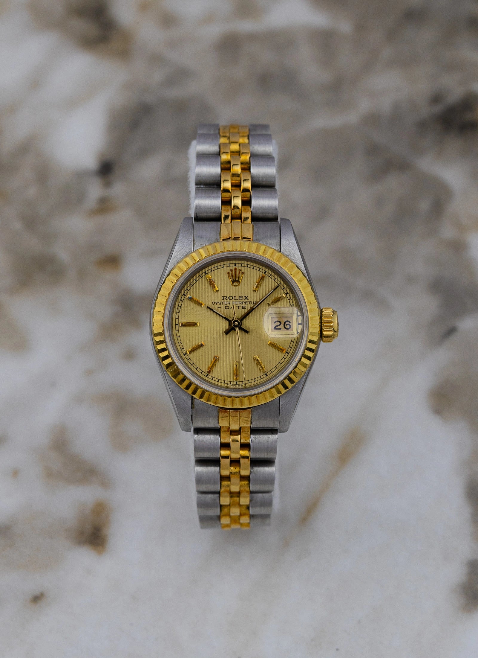 1984 Rolex Date Lady Ref. 69173 Tapestry Dial