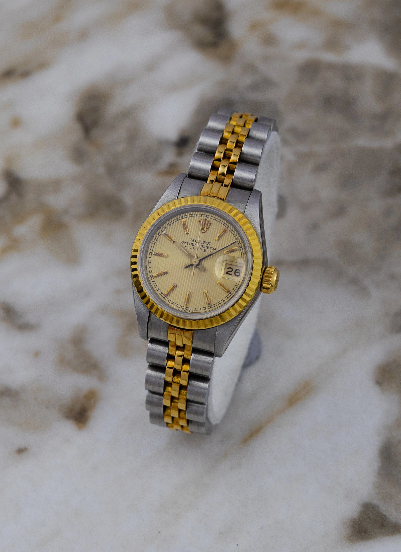 1984 Rolex Date Lady Ref. 69173 Tapestry Dial