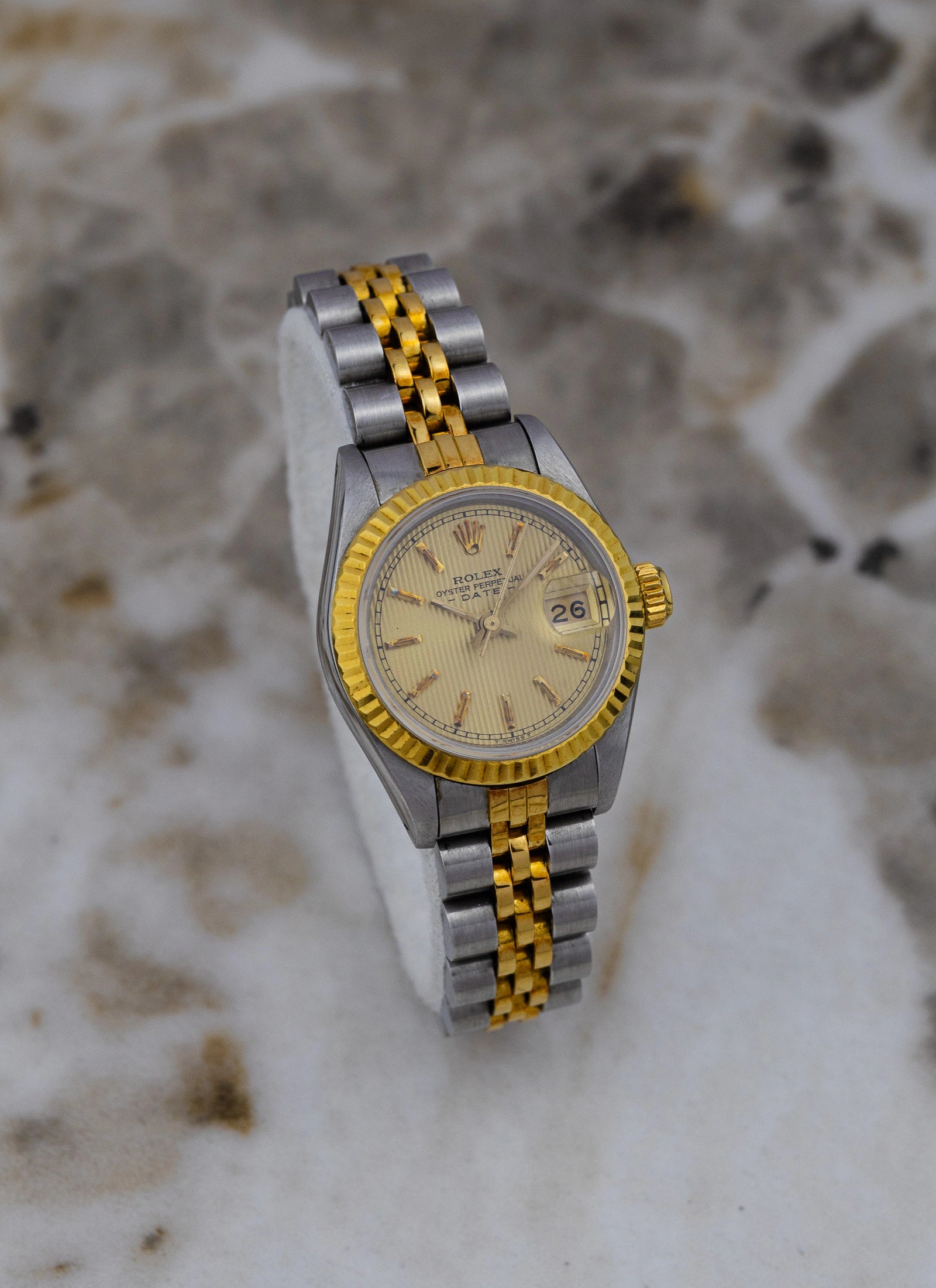1984 Rolex Date Lady Ref. 69173 Tapestry Dial