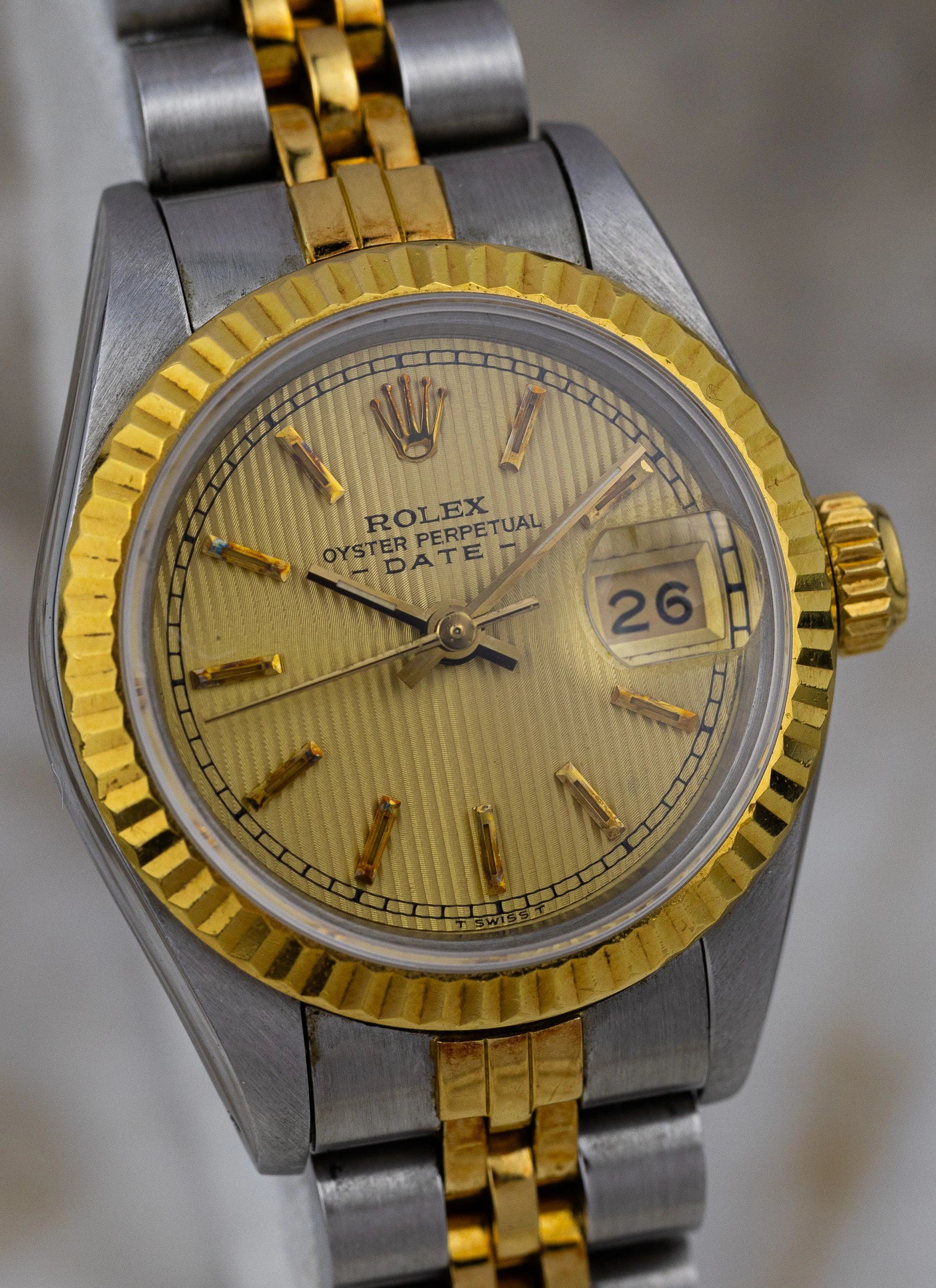 1984 Rolex Date Lady Ref. 69173 Tapestry Dial
