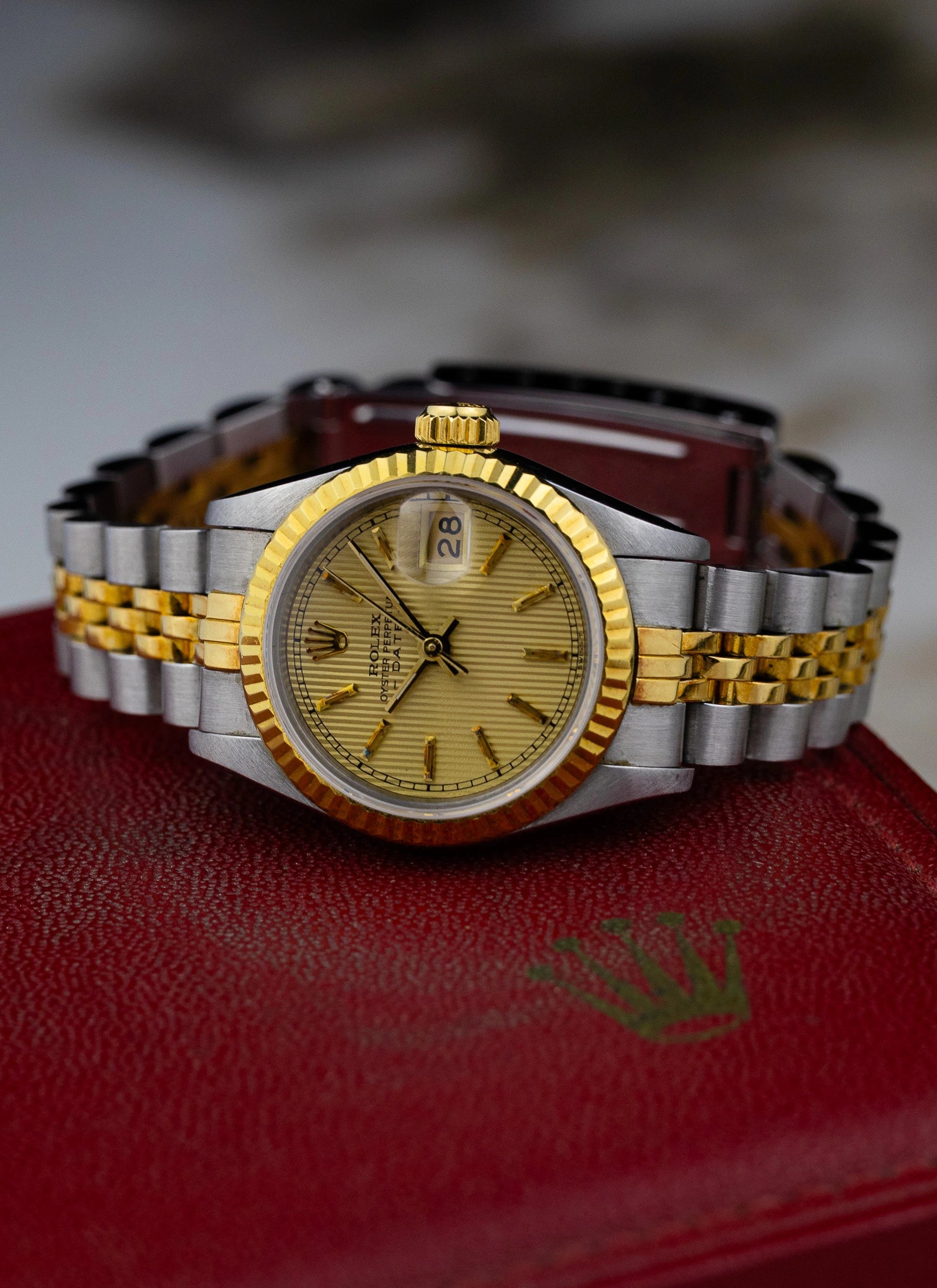1984 Rolex Date Lady Ref. 69173 Tapestry Dial