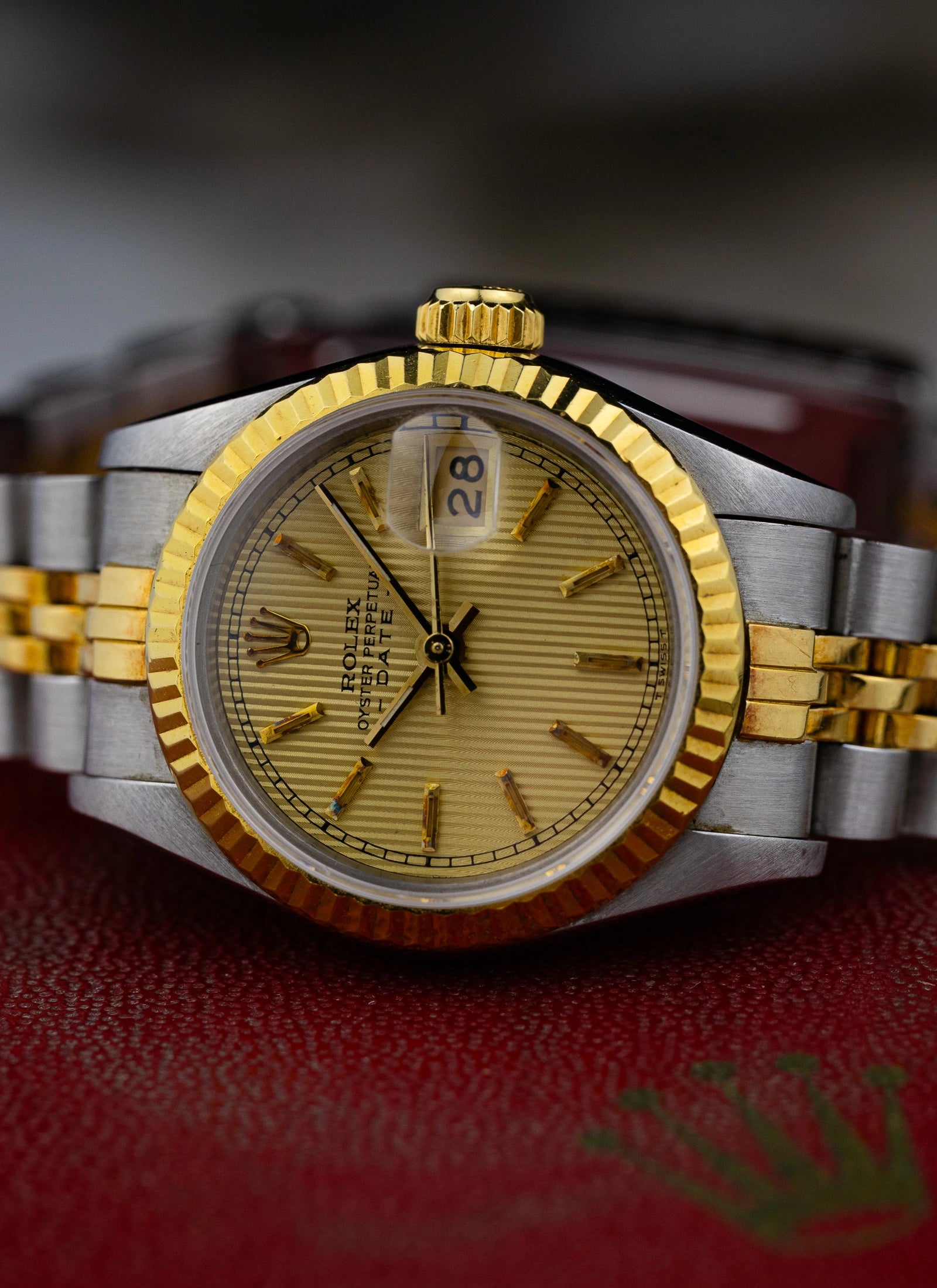1984 Rolex Date Lady Ref. 69173 Tapestry Dial