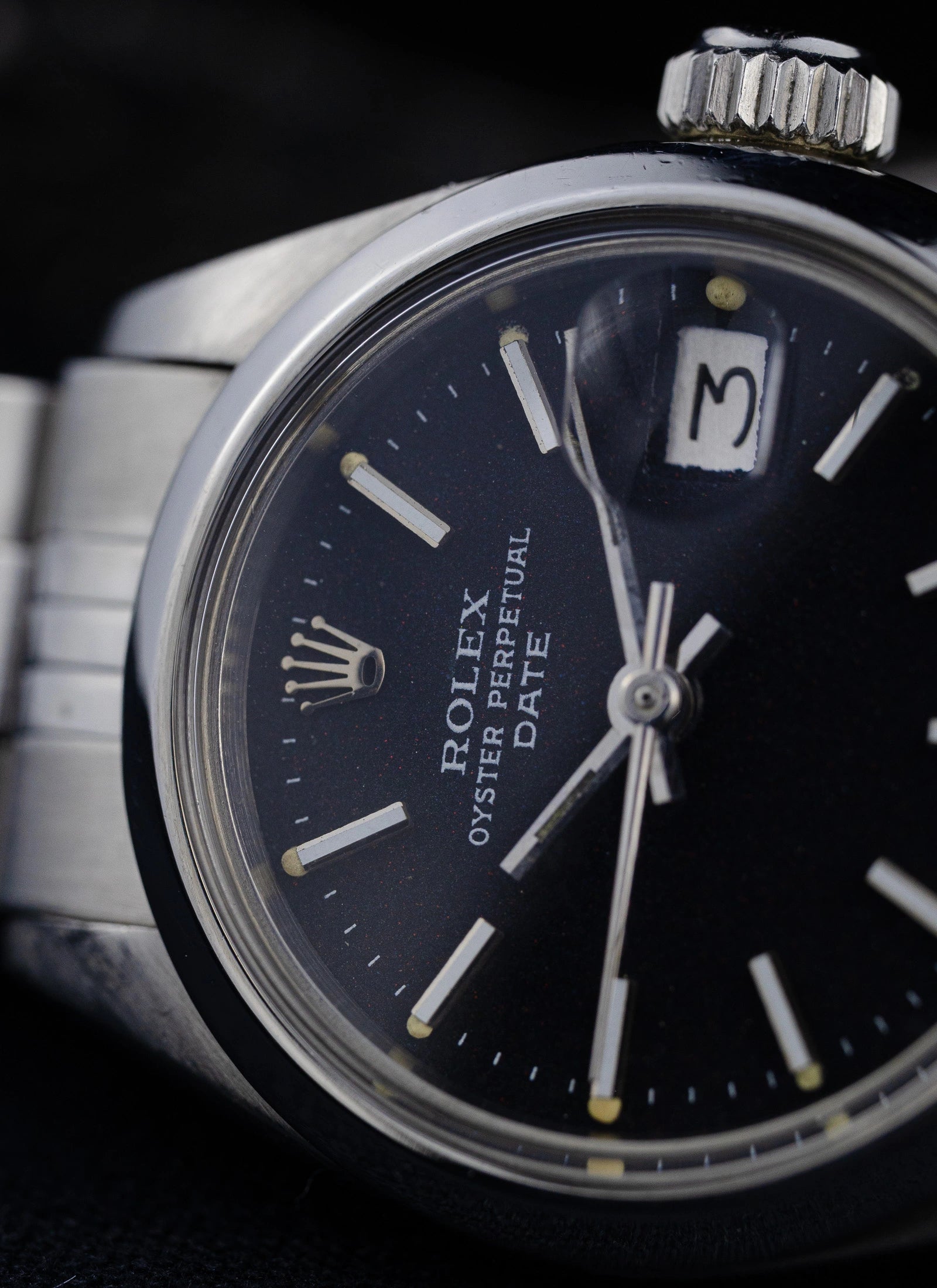 1975 Lady Rolex Oyster Perpetual Date 6916 "Confetti Dial"