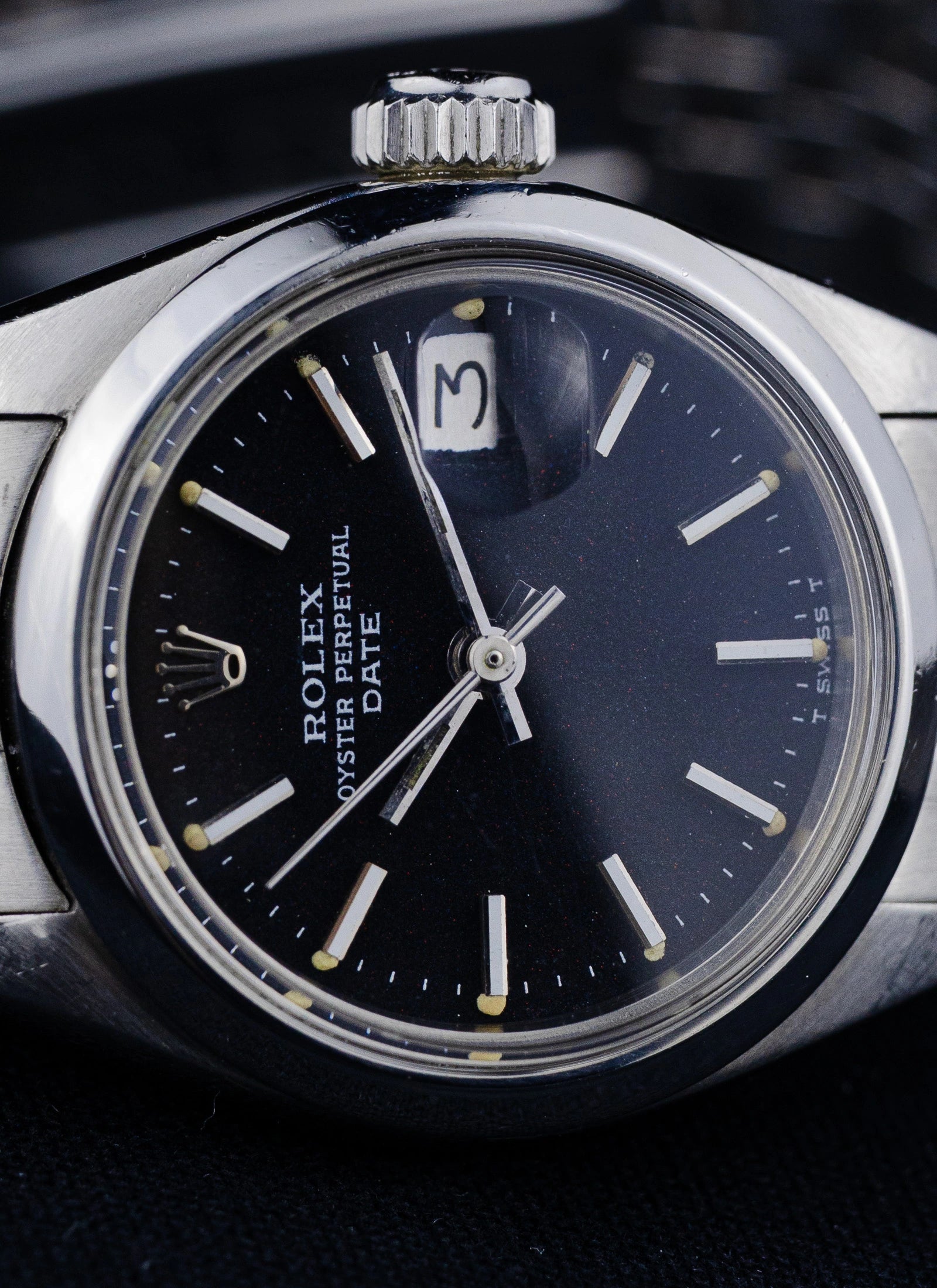 1975 Lady Rolex Oyster Perpetual Date 6916 "Confetti Dial"