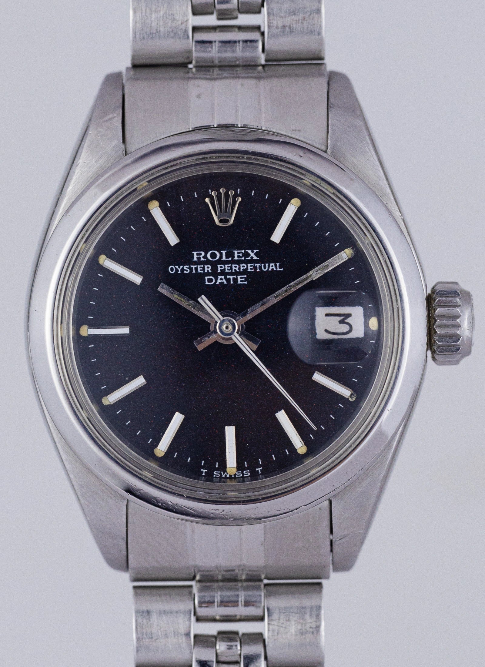 1975 Lady Rolex Oyster Perpetual Date 6916 "Confetti Dial"