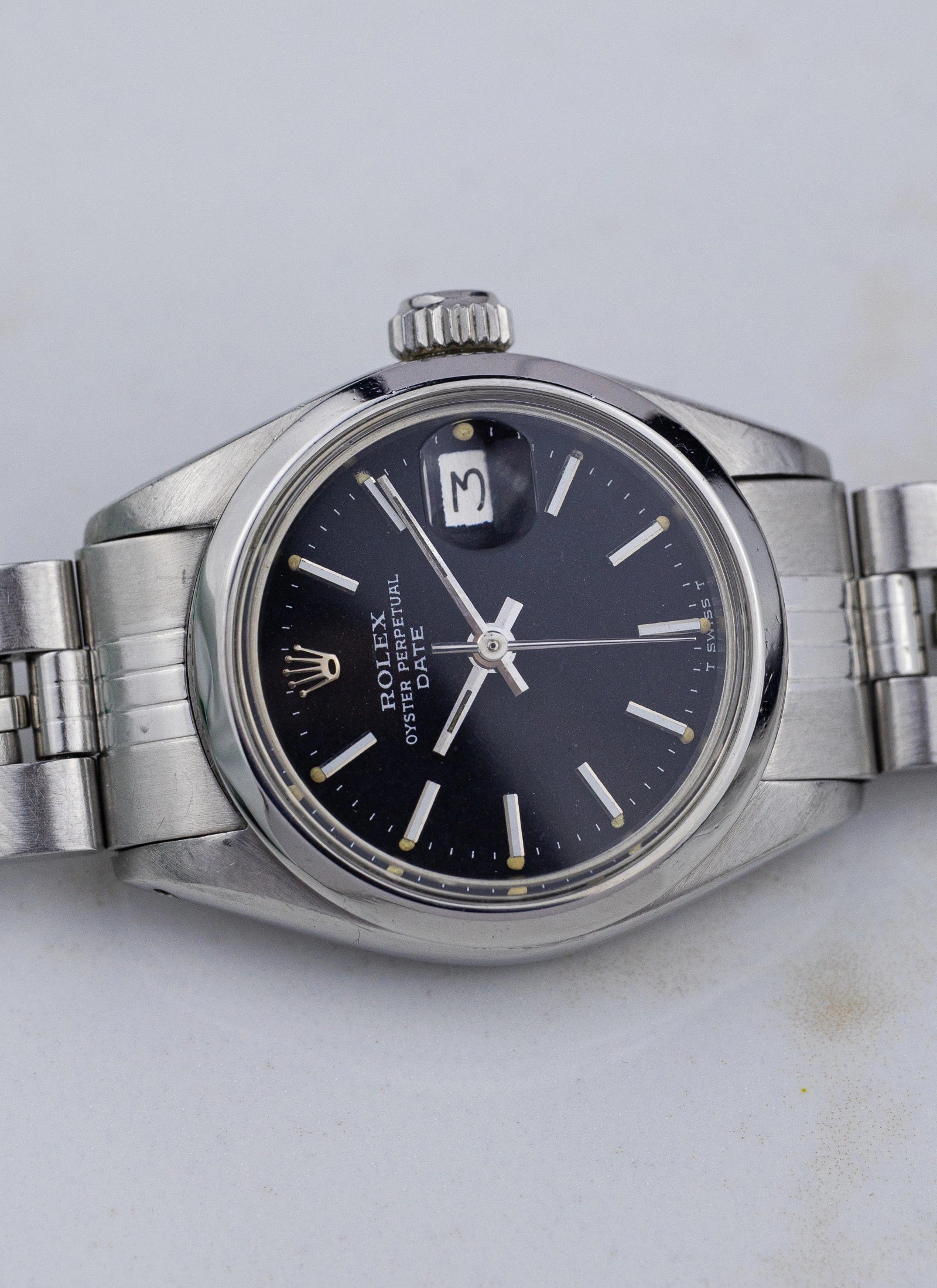 1975 Lady Rolex Oyster Perpetual Date 6916 "Confetti Dial"
