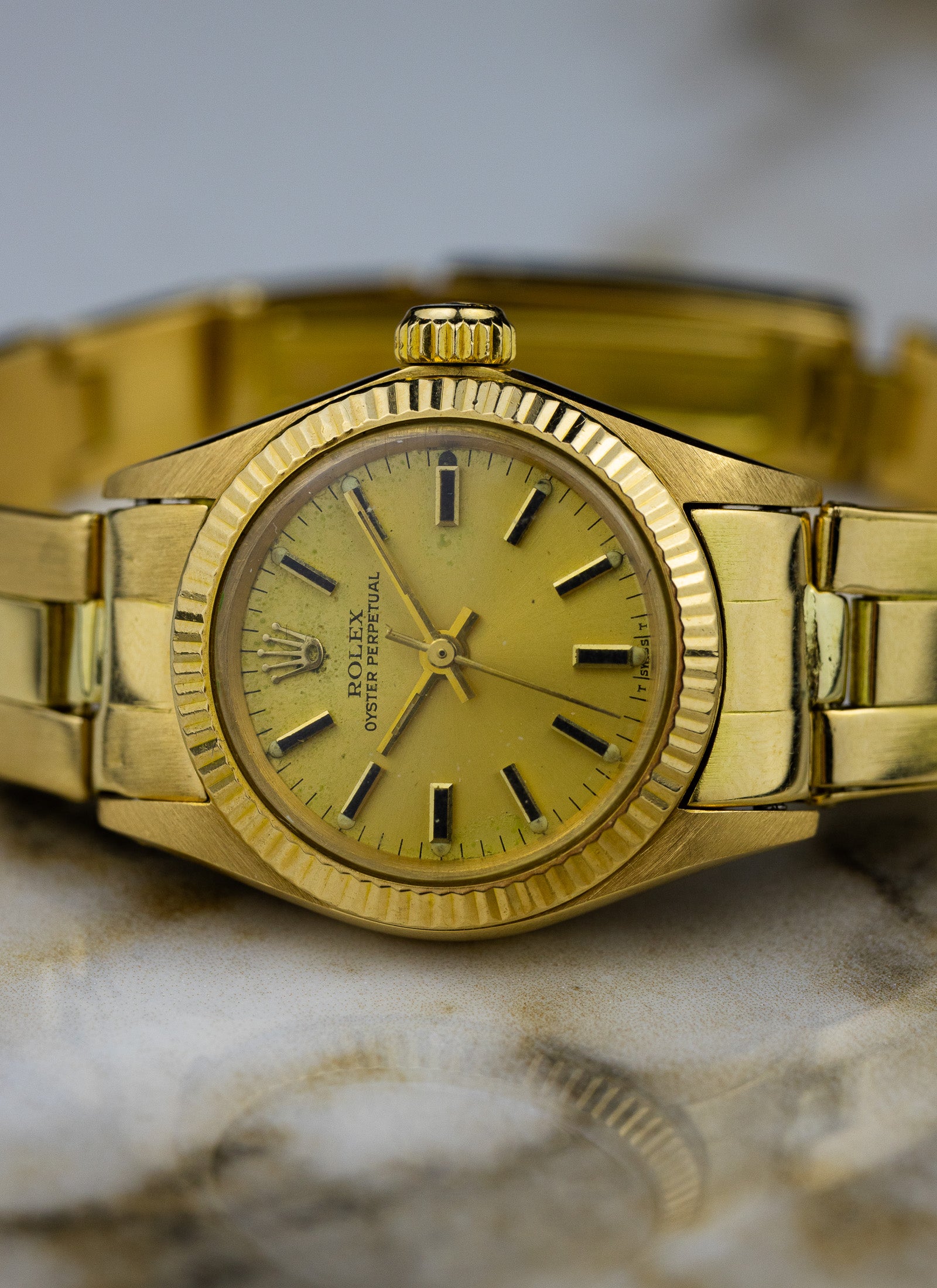 1981 18K Lady Rolex Oyster Perpetual 6719