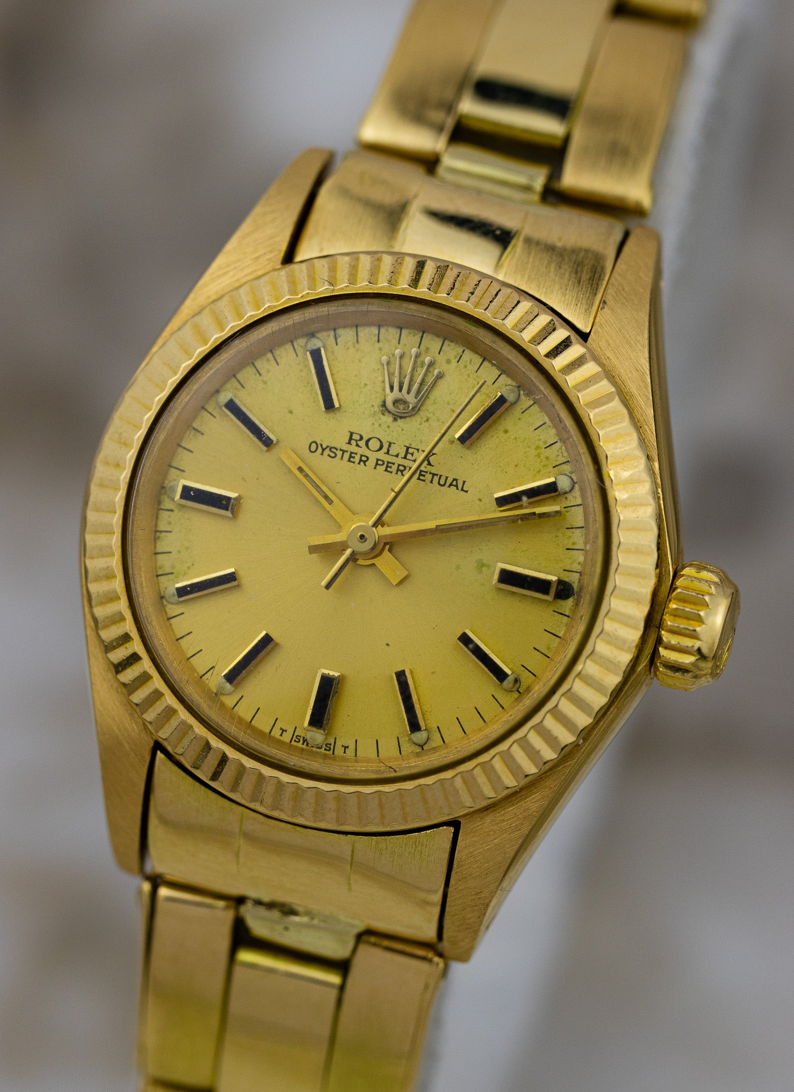 1981 18K Lady Rolex Oyster Perpetual 6719