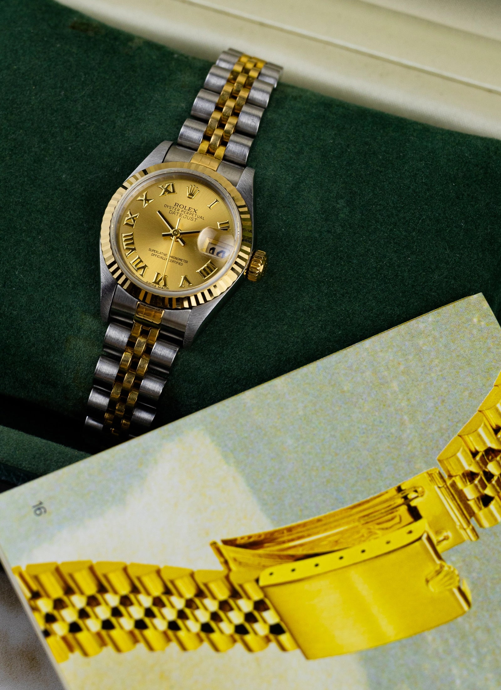 2000s Rolex Datejust Lady Ref. 79173 Roman Index