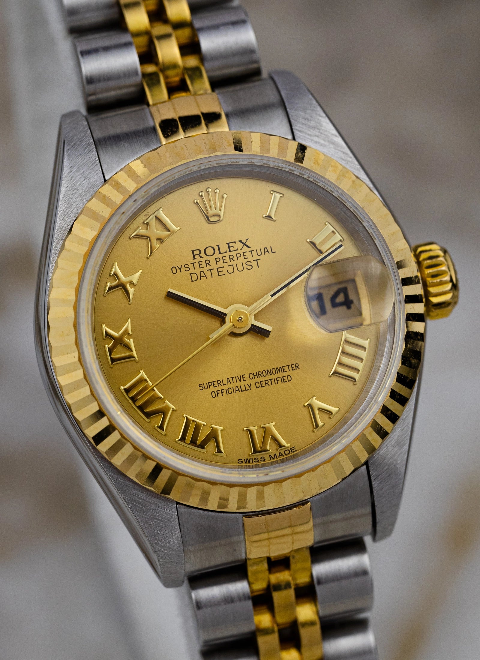 2000s Rolex Datejust Lady Ref. 79173 Roman Index