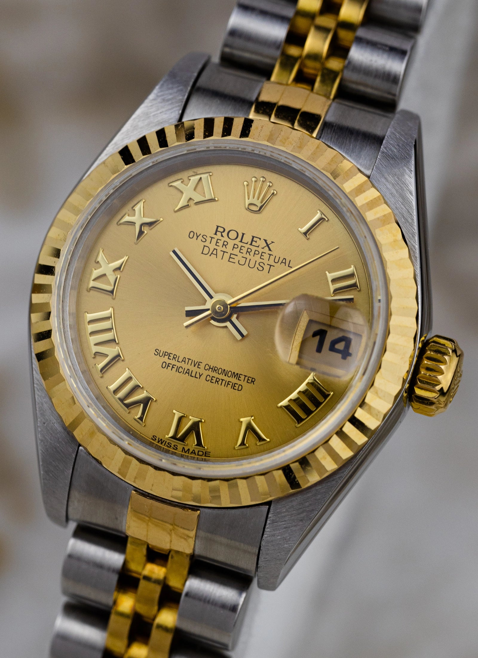 2000s Rolex Datejust Lady Ref. 79173 Roman Index