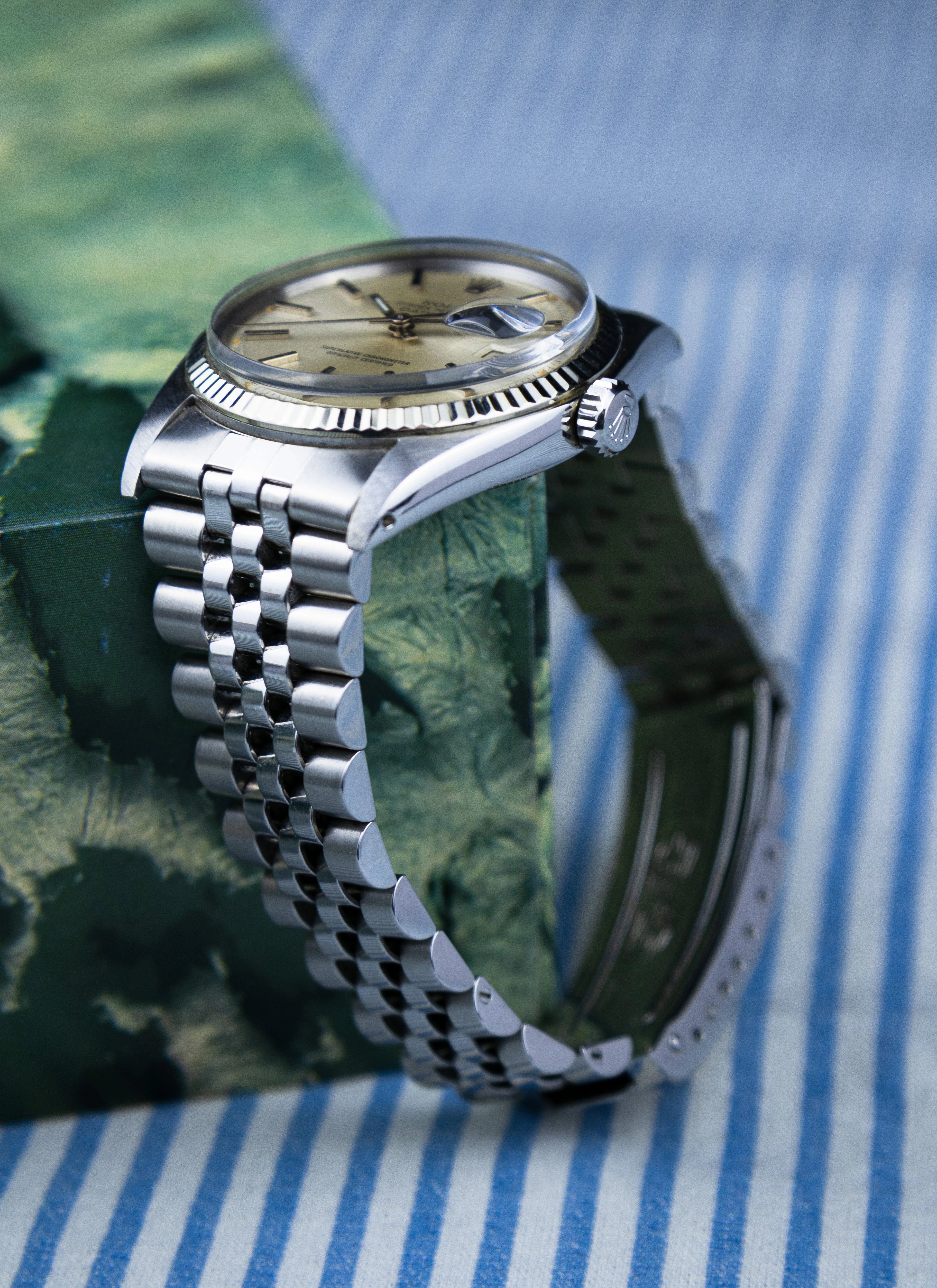 1977 Rolex Datejust 1601 cal. 1570 step dial