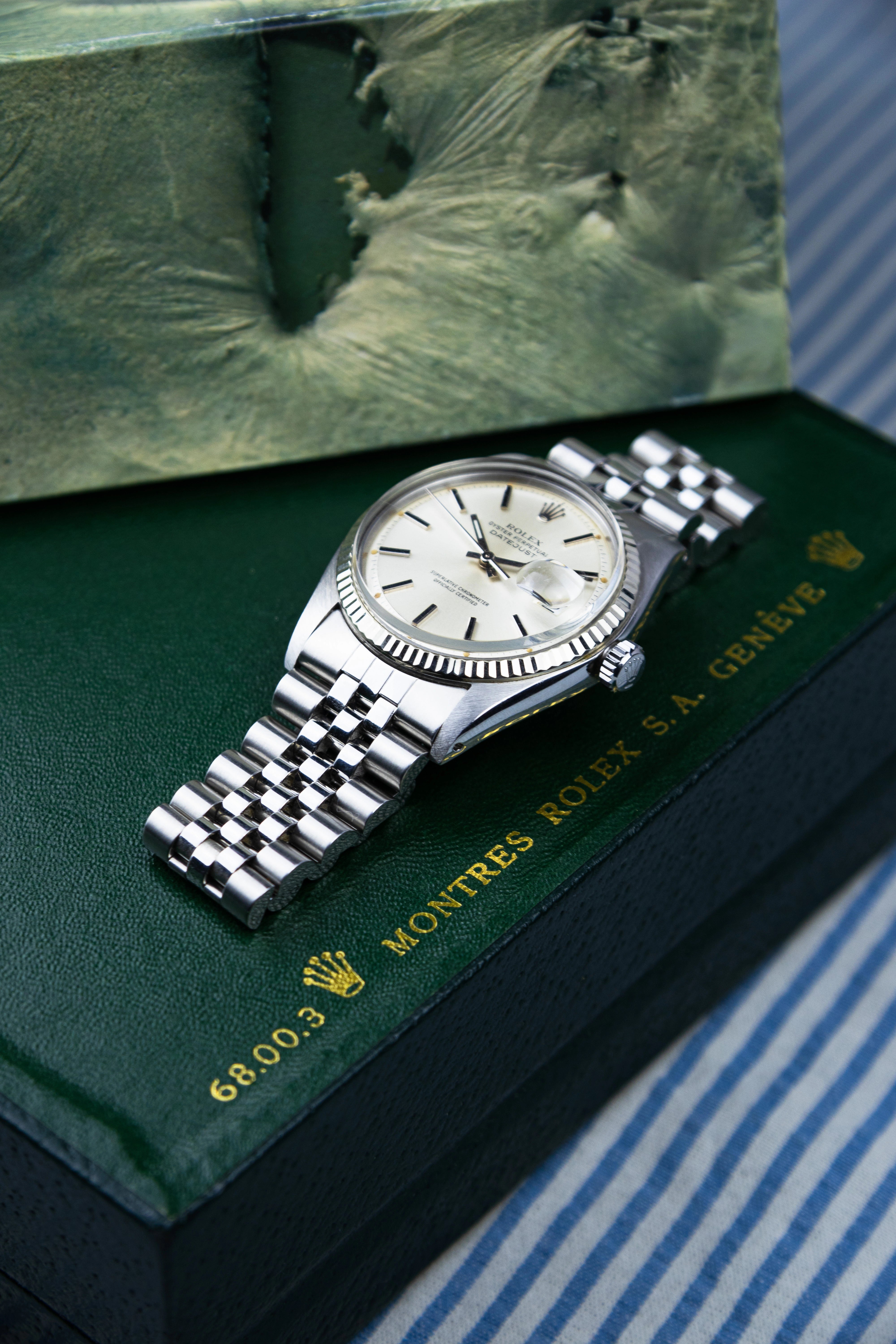 1977 Rolex Datejust 1601 cal. 1570 step dial