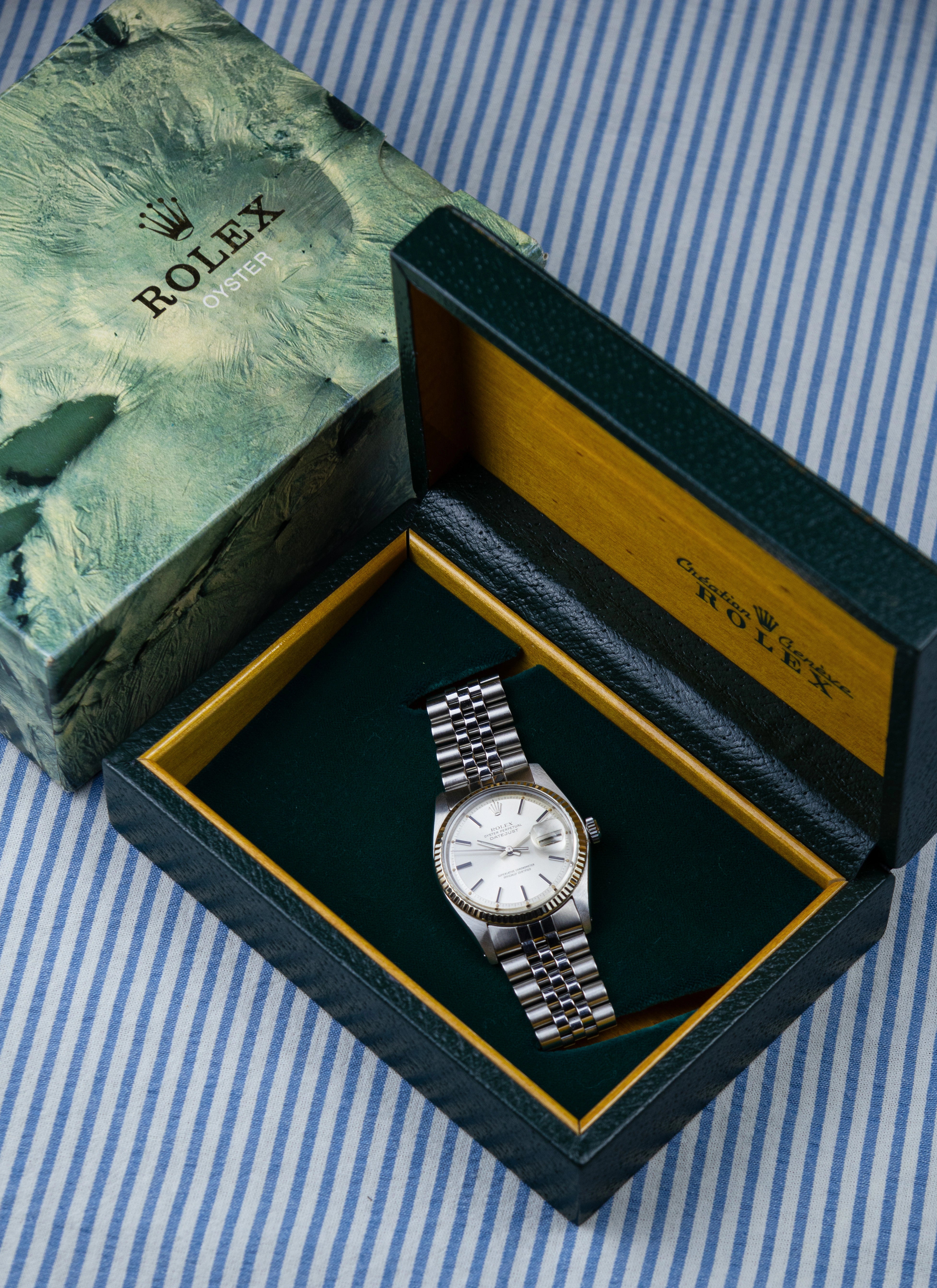 1977 Rolex Datejust 1601 cal. 1570 step dial