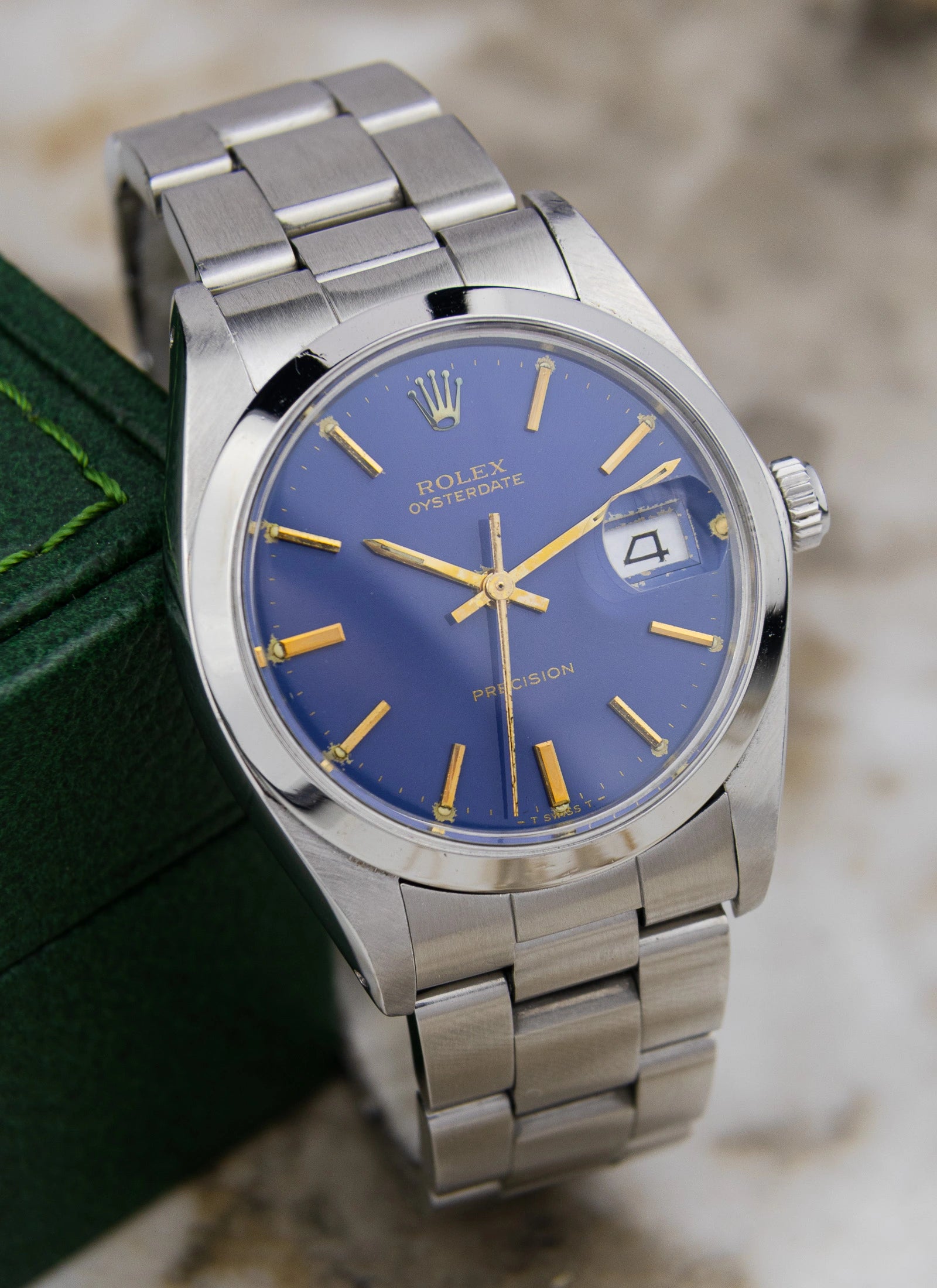 1984 Rolex Oysterdate 6694 Navy Full Set