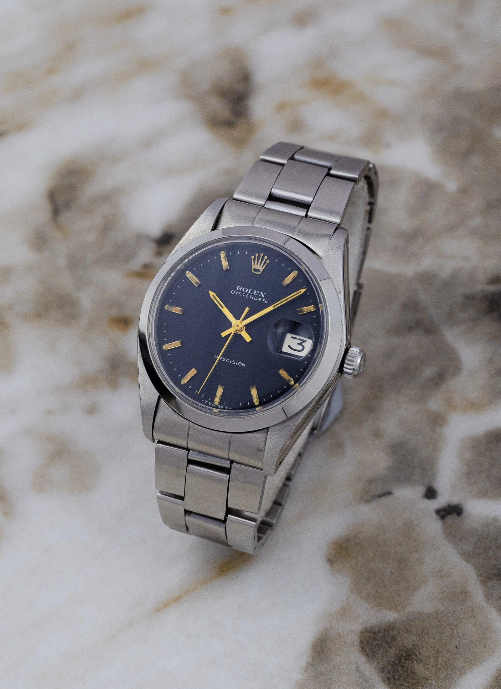 Rolex Oysterdate 6694 Black Dial