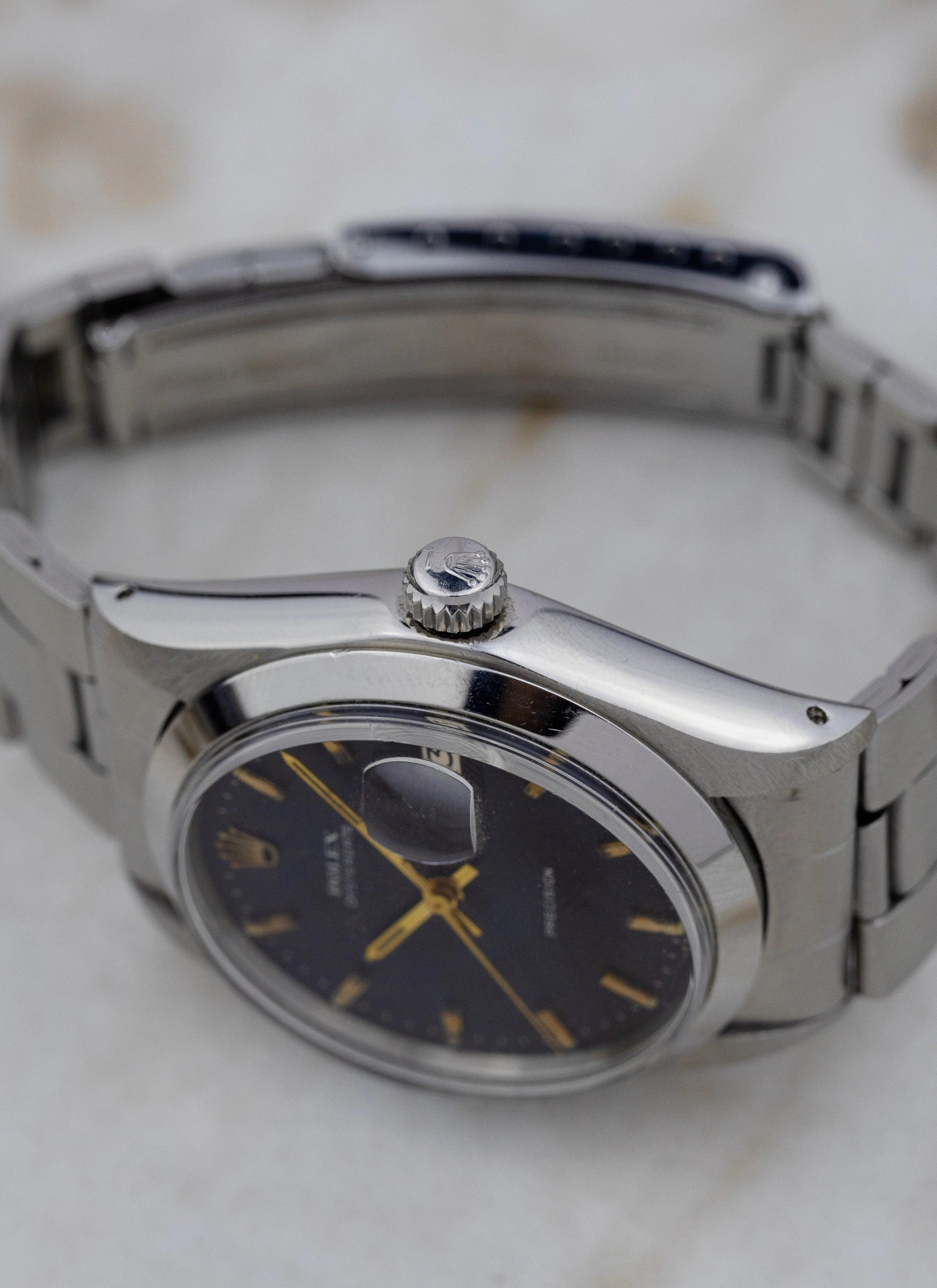 Rolex Oysterdate 6694 Black Dial