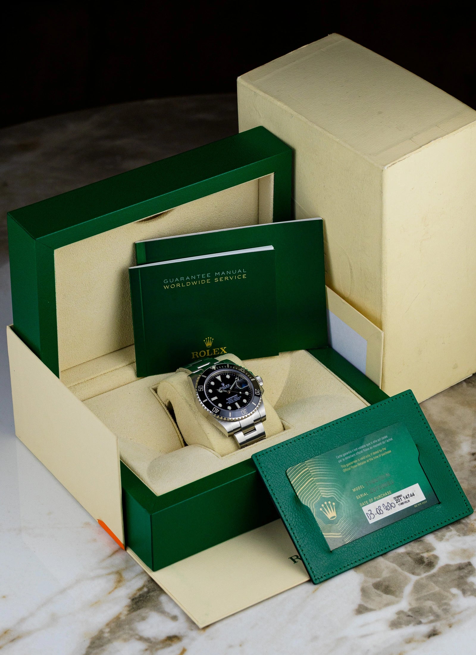 2020 Rolex Submariner Ref 116610LN Full Set