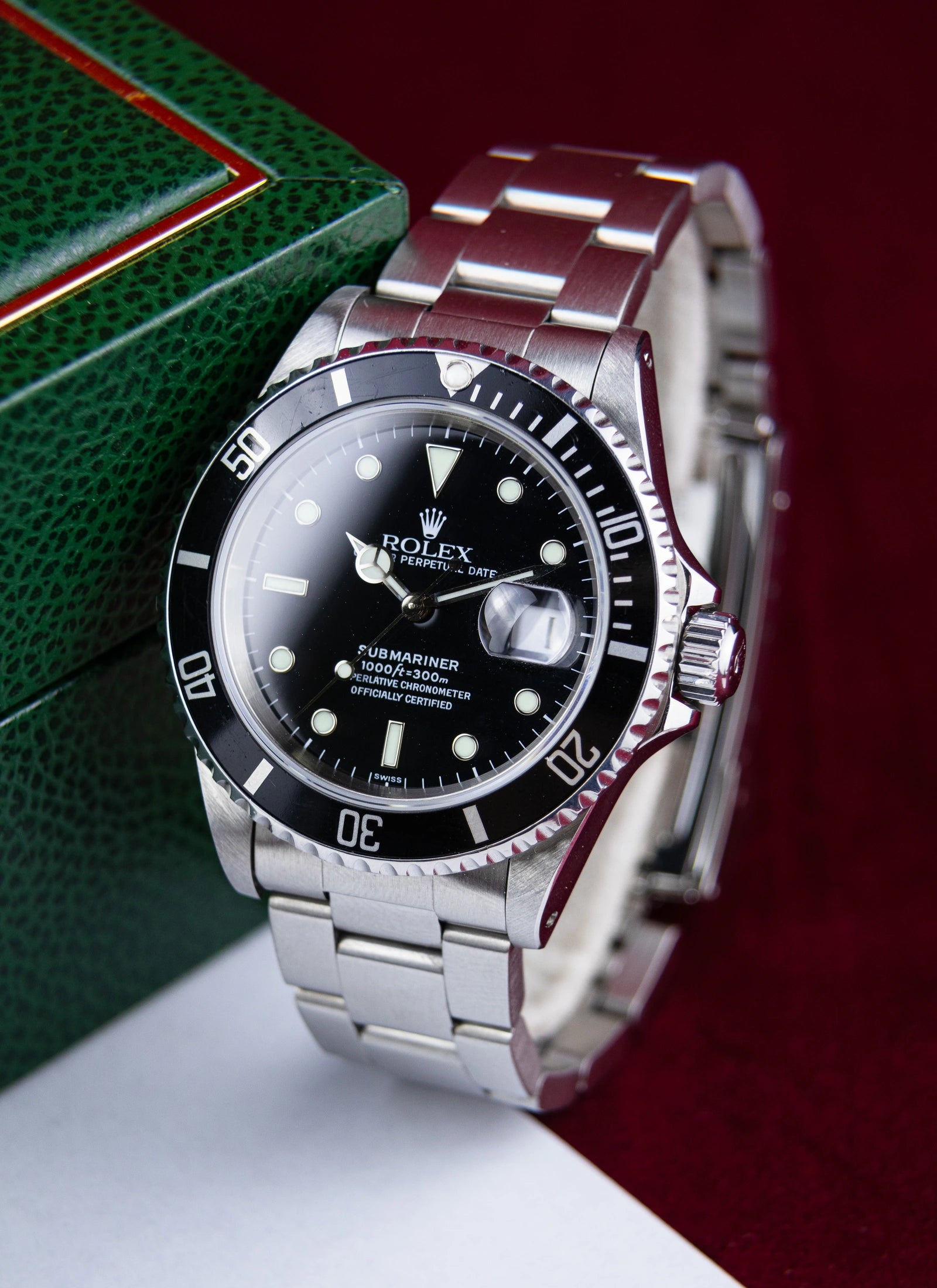 1999 Rolex Submariner 16610 "Swiss Only" Dial