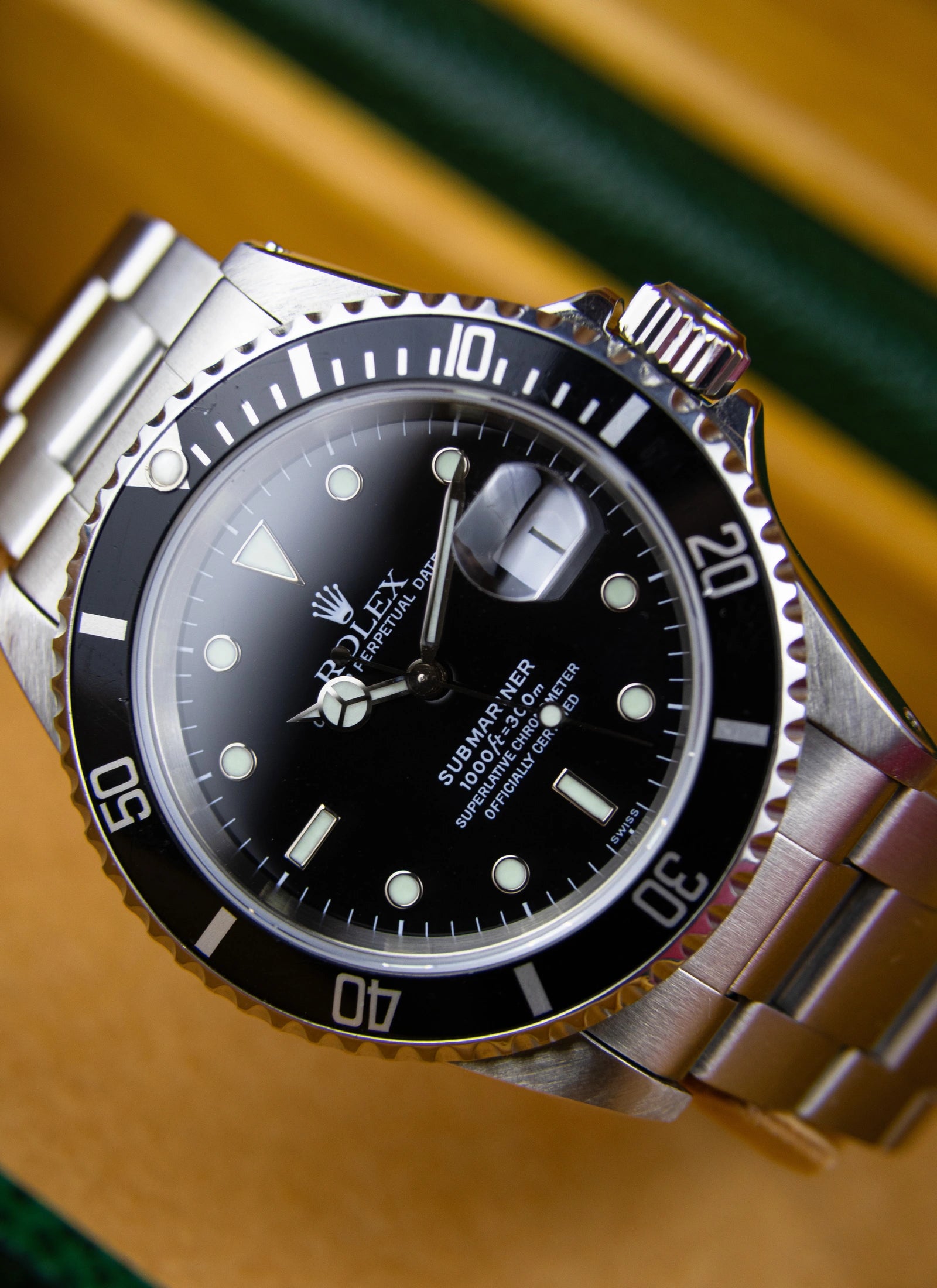 1999 Rolex Submariner 16610 "Swiss Only" Dial