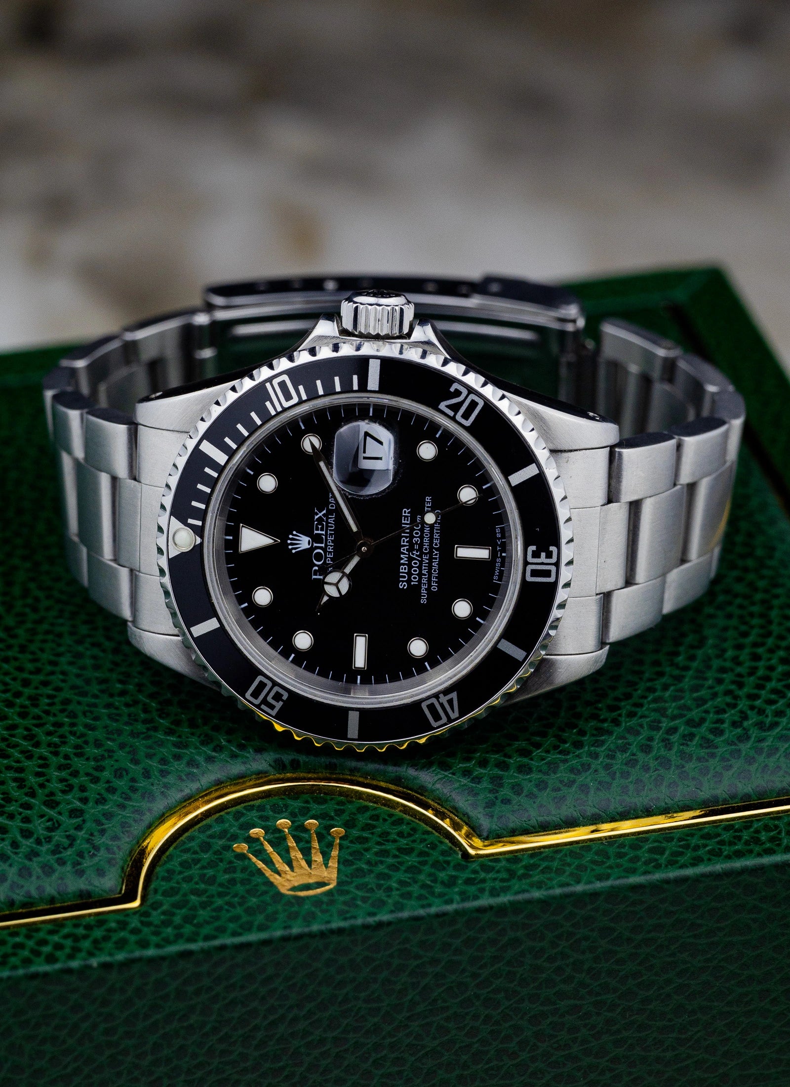 1997 Rolex Submariner Date 16610