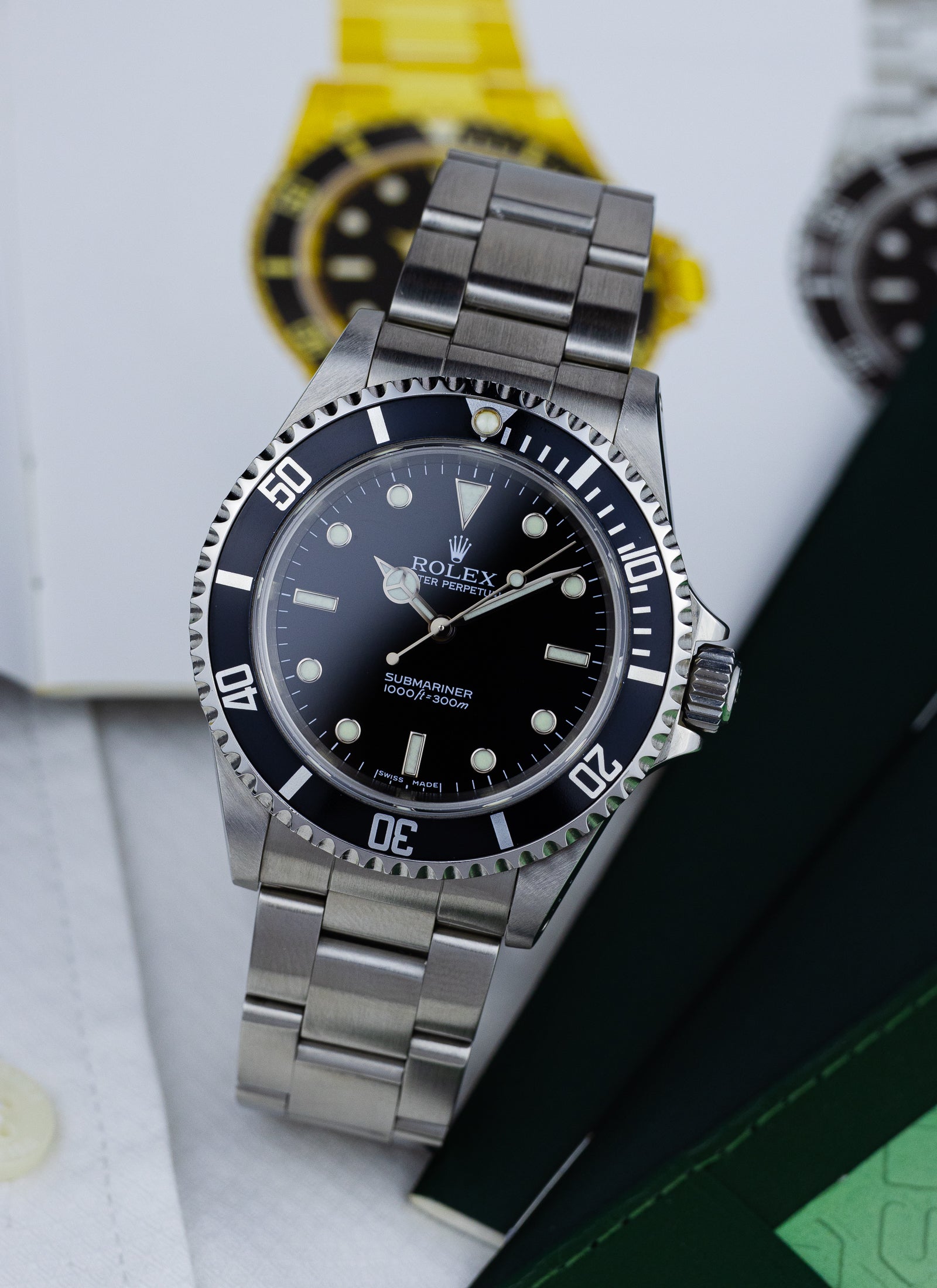 2006 Rolex Submariner No-date 14060M Full Set