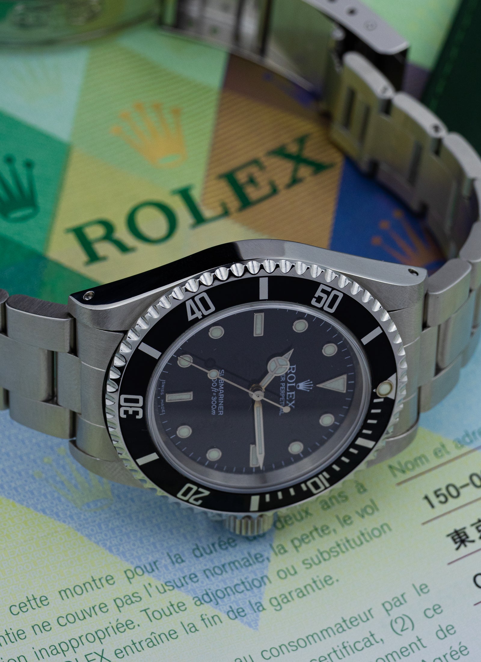 2006 Rolex Submariner No-date 14060M Full Set