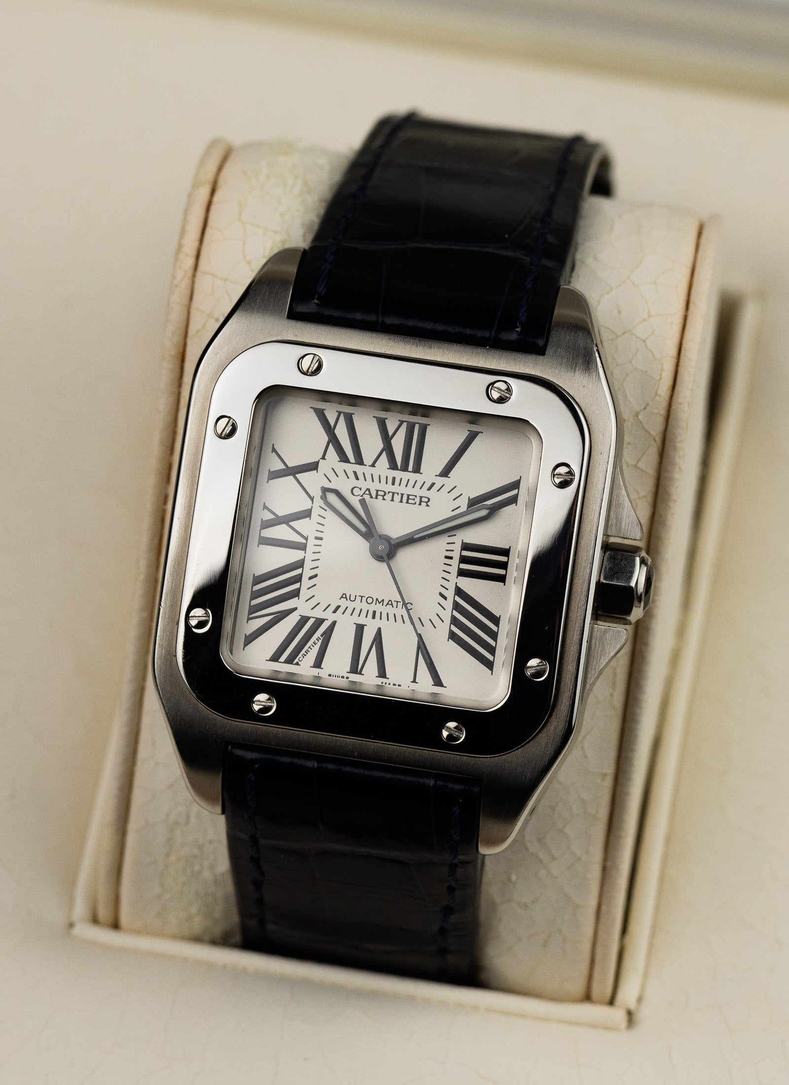 2000s Cartier Santos 100 Medium 2878