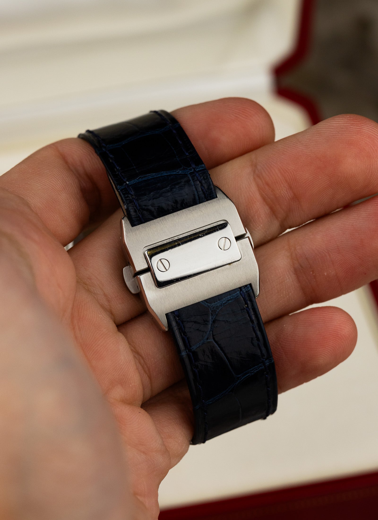 2000s Cartier Santos 100 Medium 2878