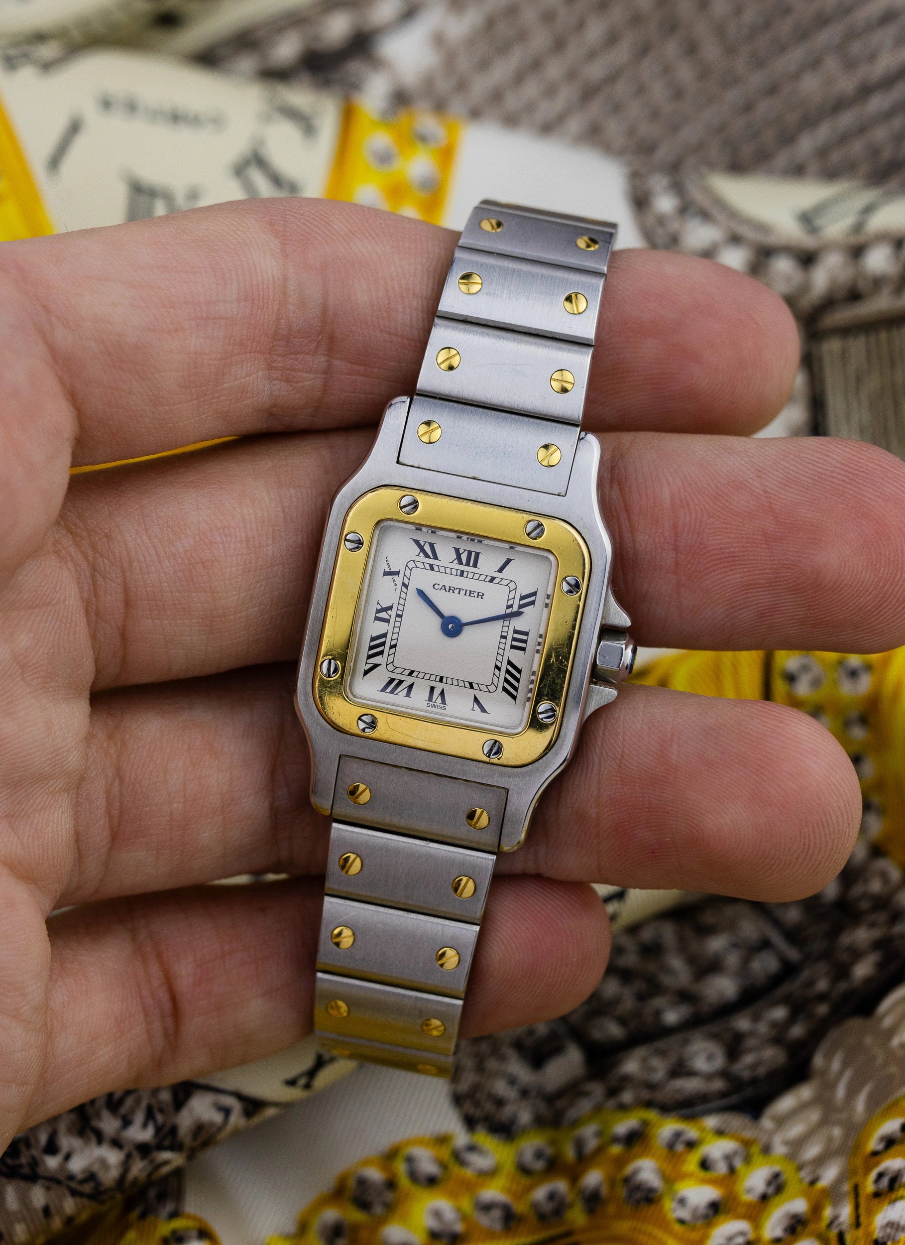 1990s Lady Cartier Santos Galbee 1567