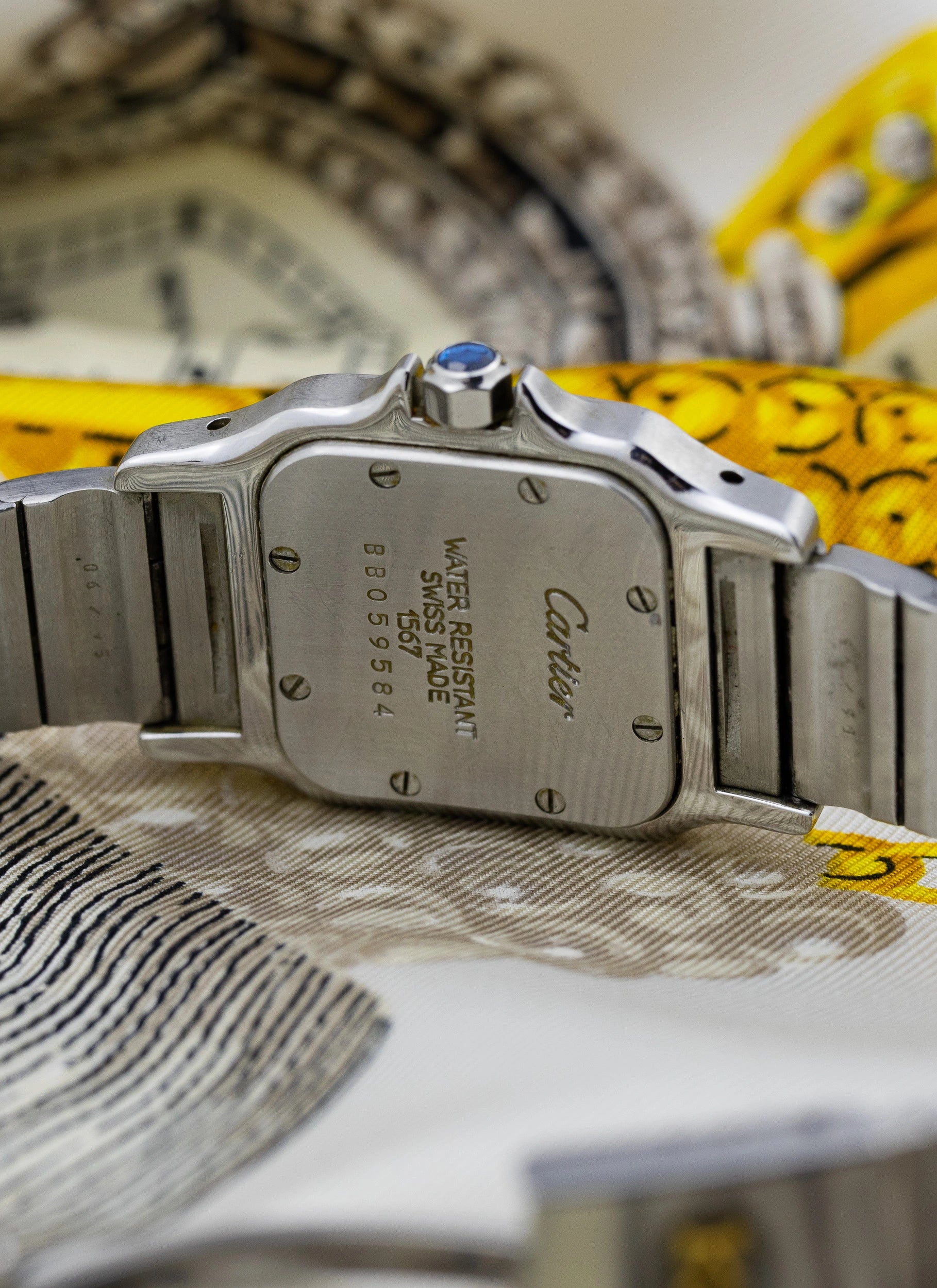 1990s Lady Cartier Santos Galbee 1567