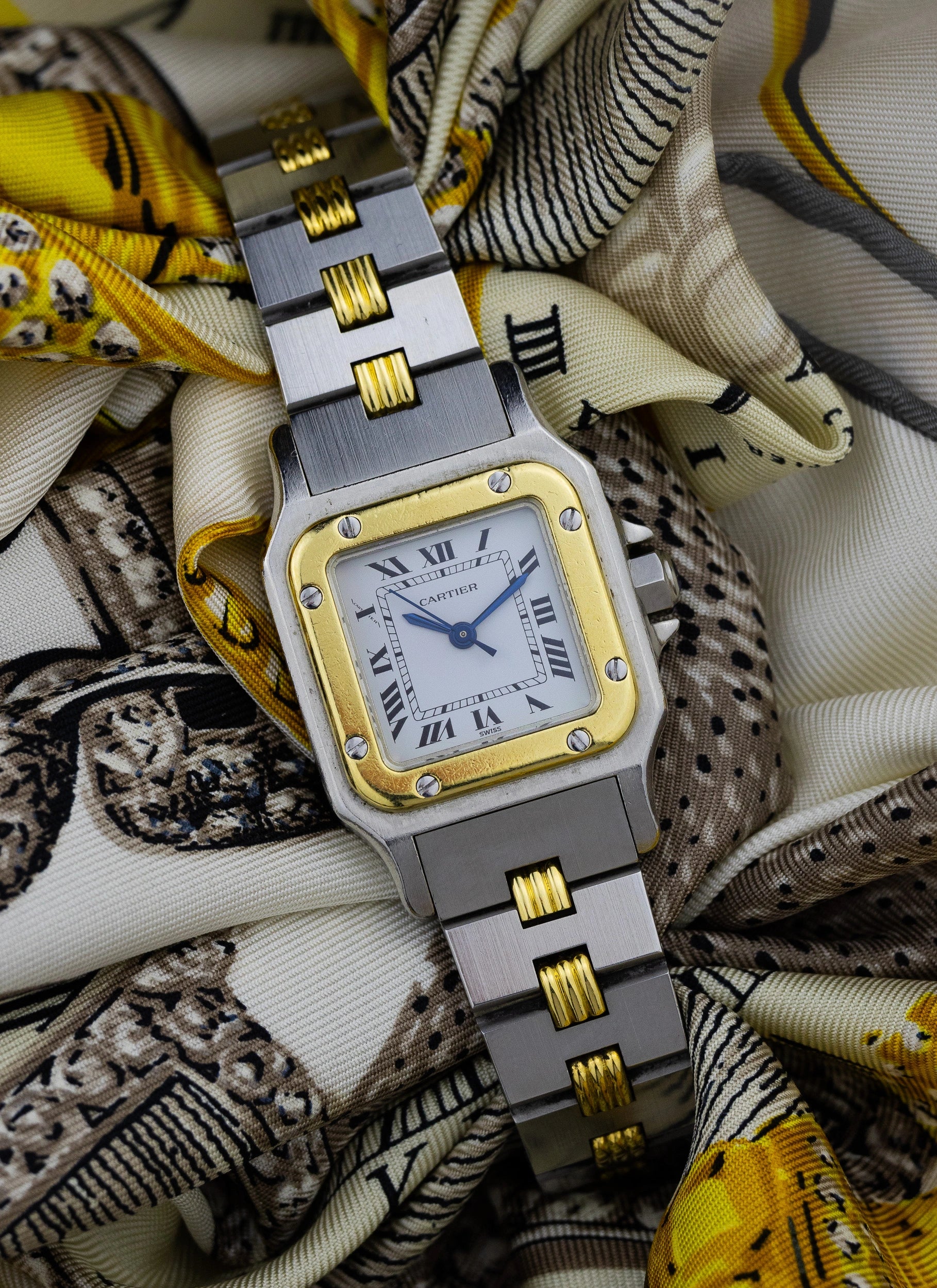 1990s Lady Cartier Santos Galbee Automatic 0902