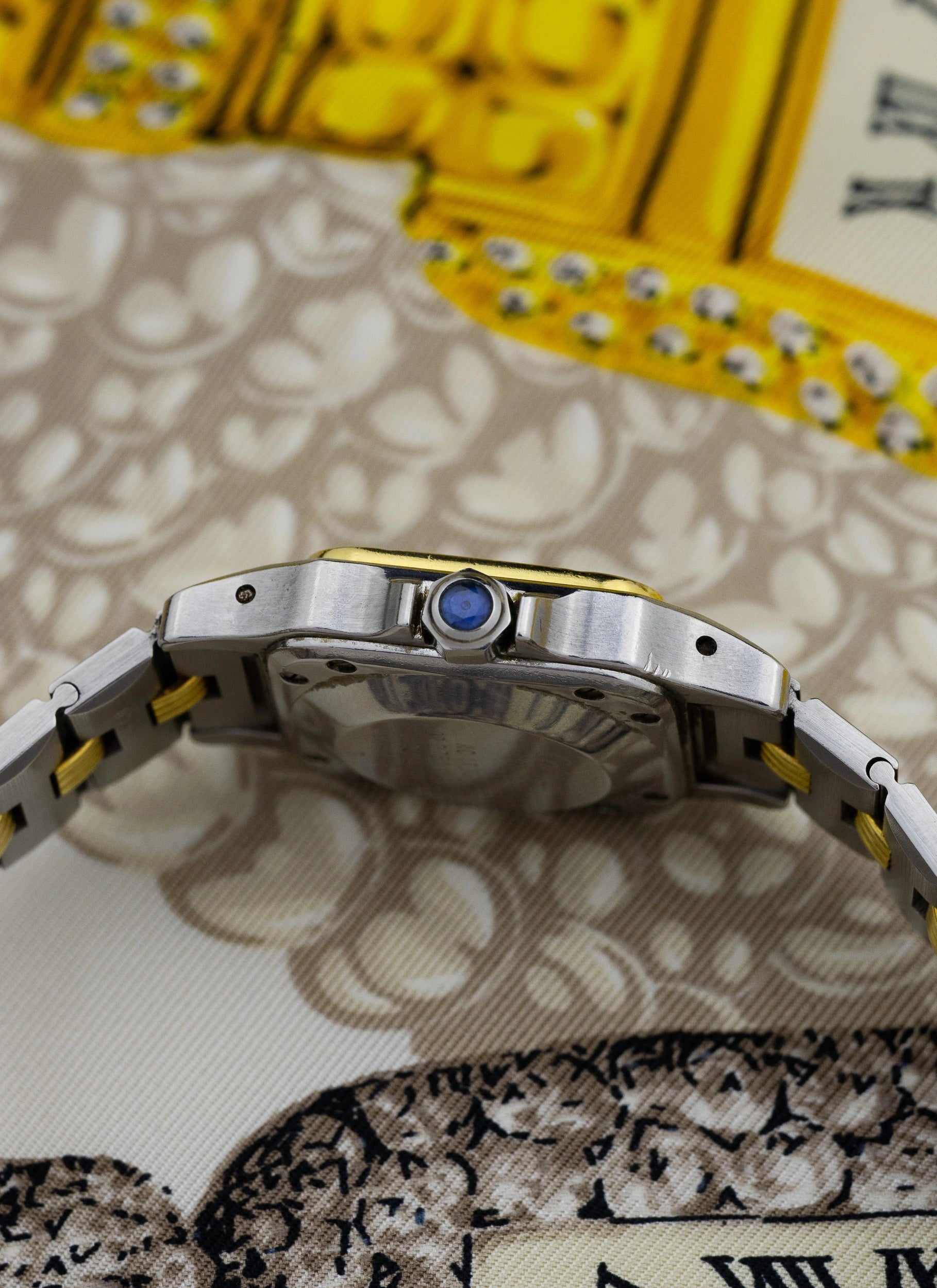 1990s Lady Cartier Santos Galbee Automatic 0902