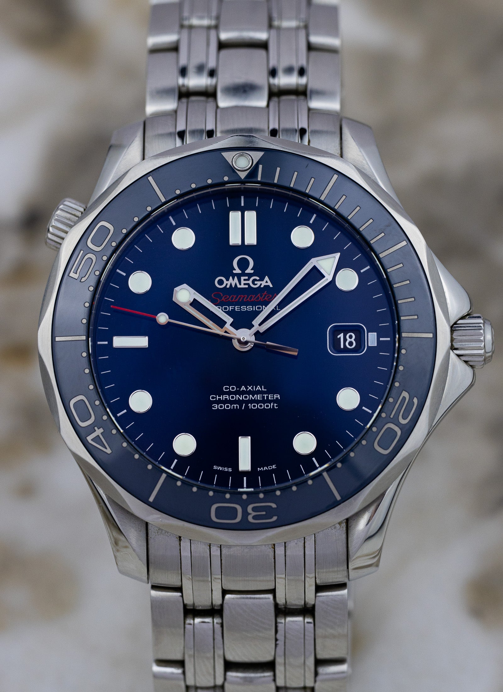 2013 Omega Seamaster 300m 212.30.41.20.03.001 cal. 2500 Full Set