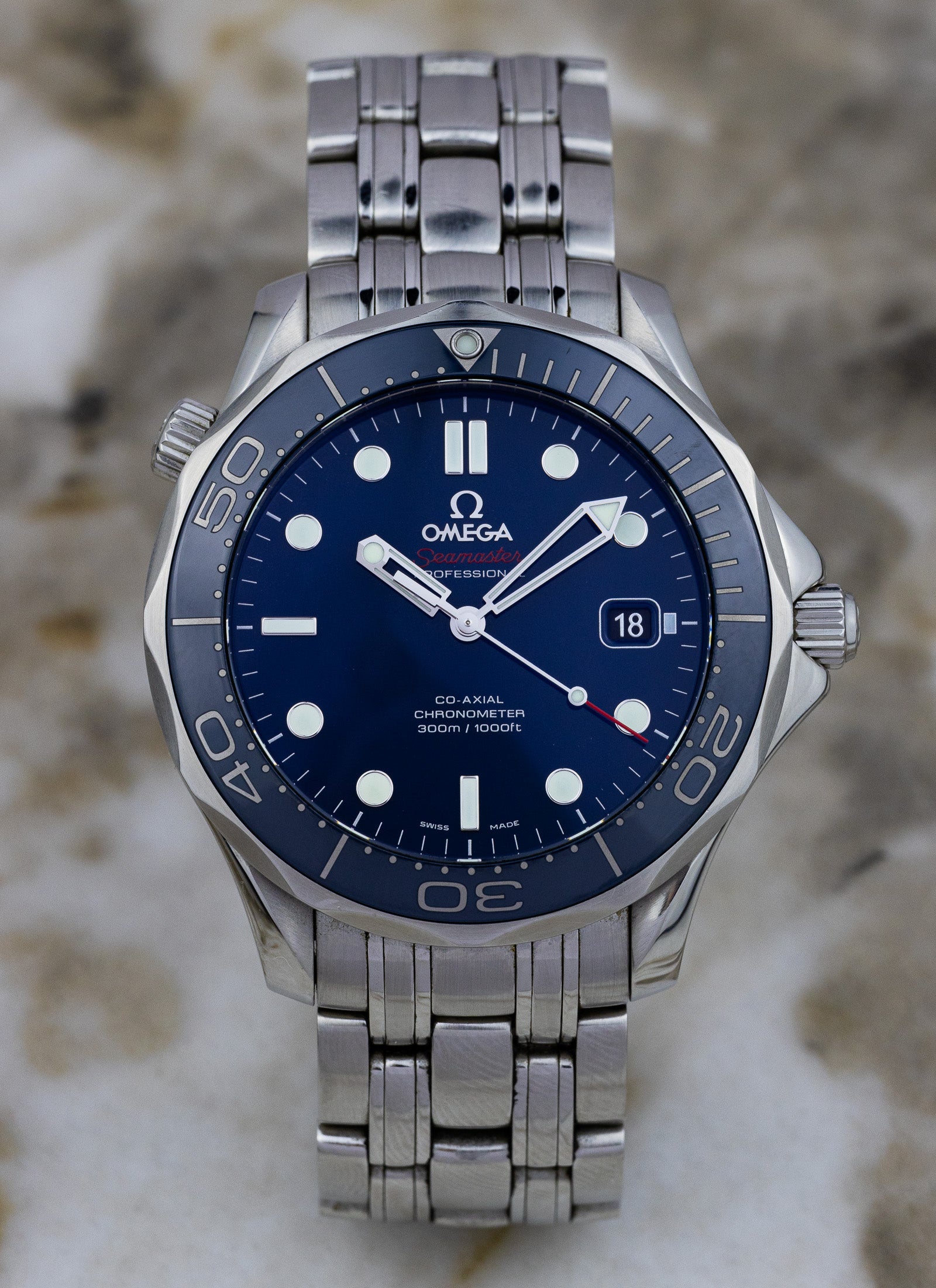 2013 Omega Seamaster 300m 212.30.41.20.03.001 cal. 2500 Full Set