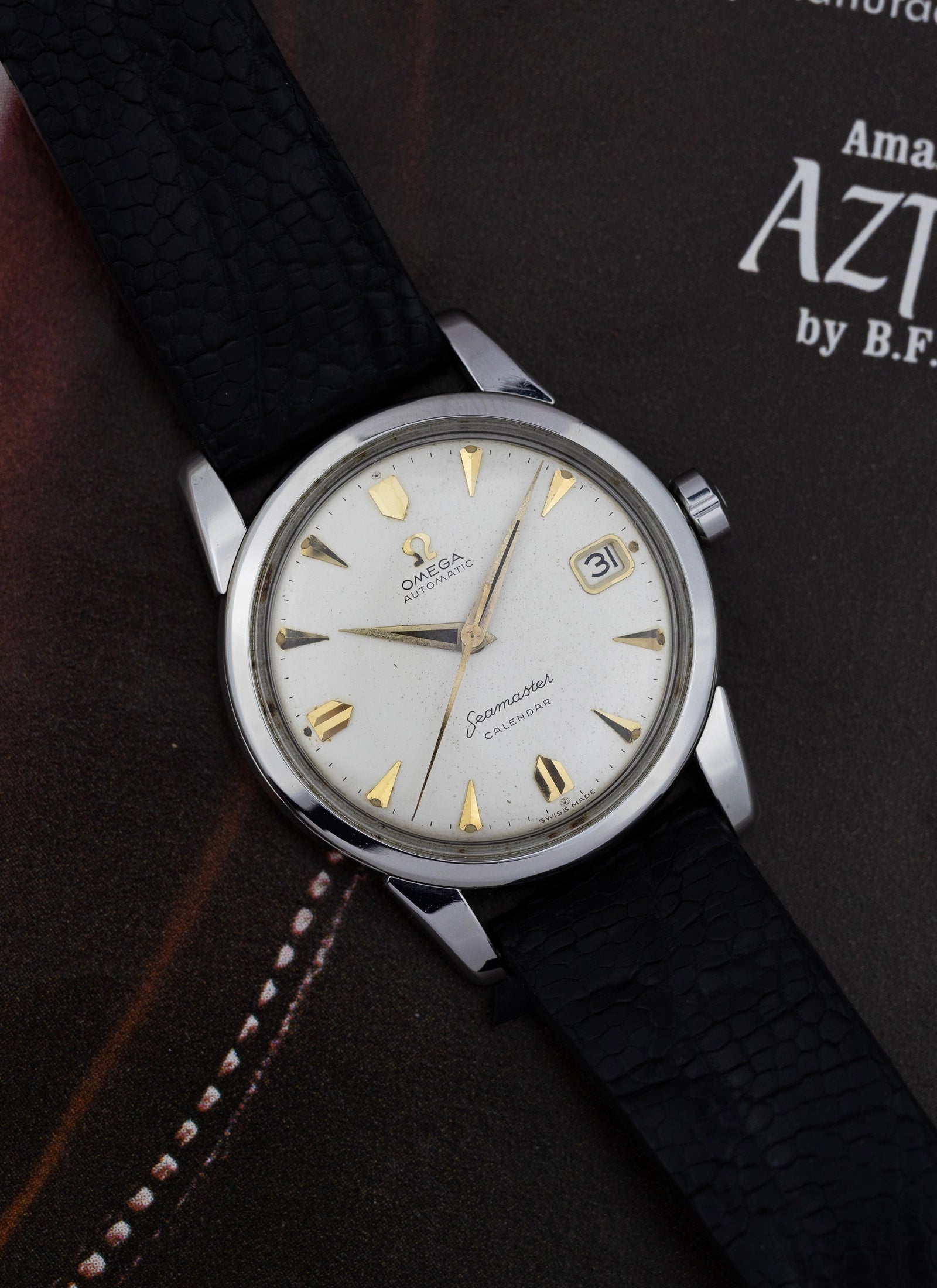 1958 Omega Seamaster Calendar Fat Lugs 2849-7 cal. 503 Serviced