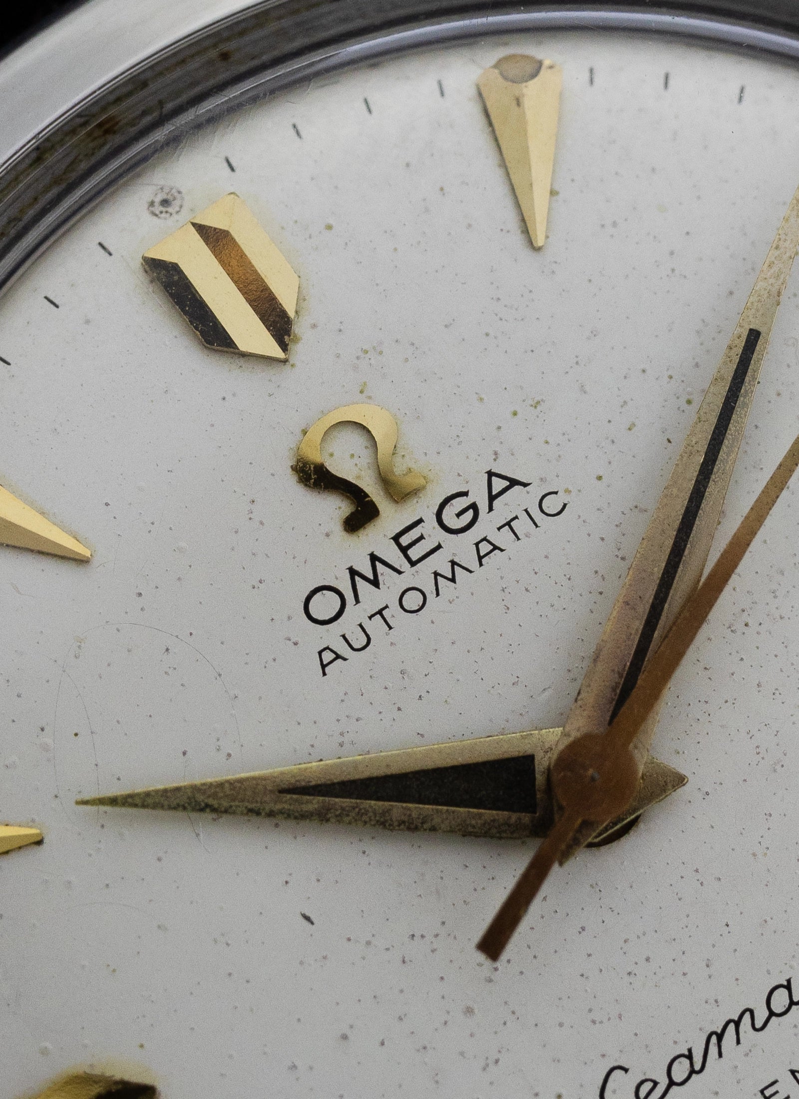 1958 Omega Seamaster Calendar Fat Lugs 2849-7 cal. 503 Serviced