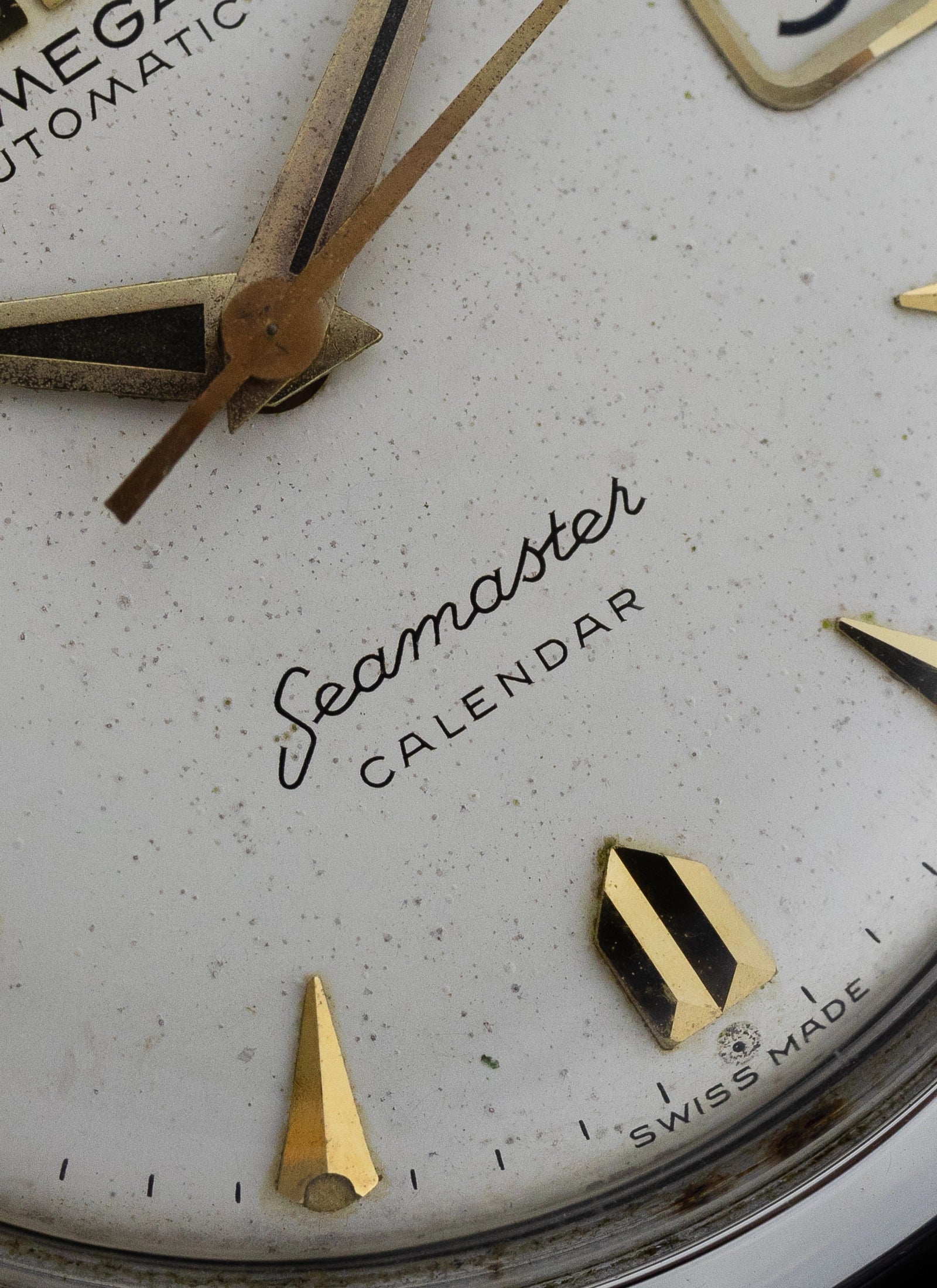 1958 Omega Seamaster Calendar Fat Lugs 2849-7 cal. 503 Serviced