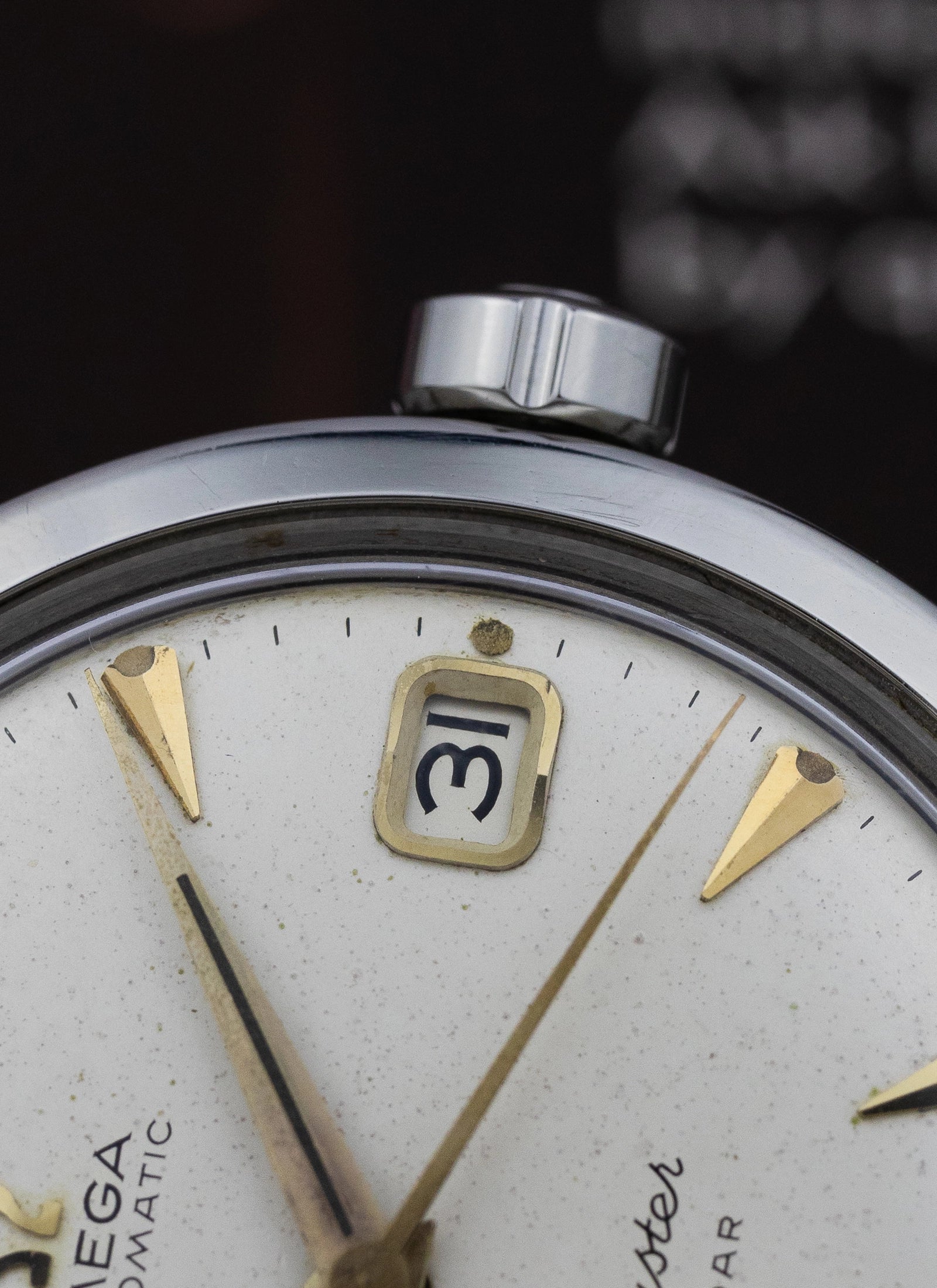 1958 Omega Seamaster Calendar Fat Lugs 2849-7 cal. 503 Serviced